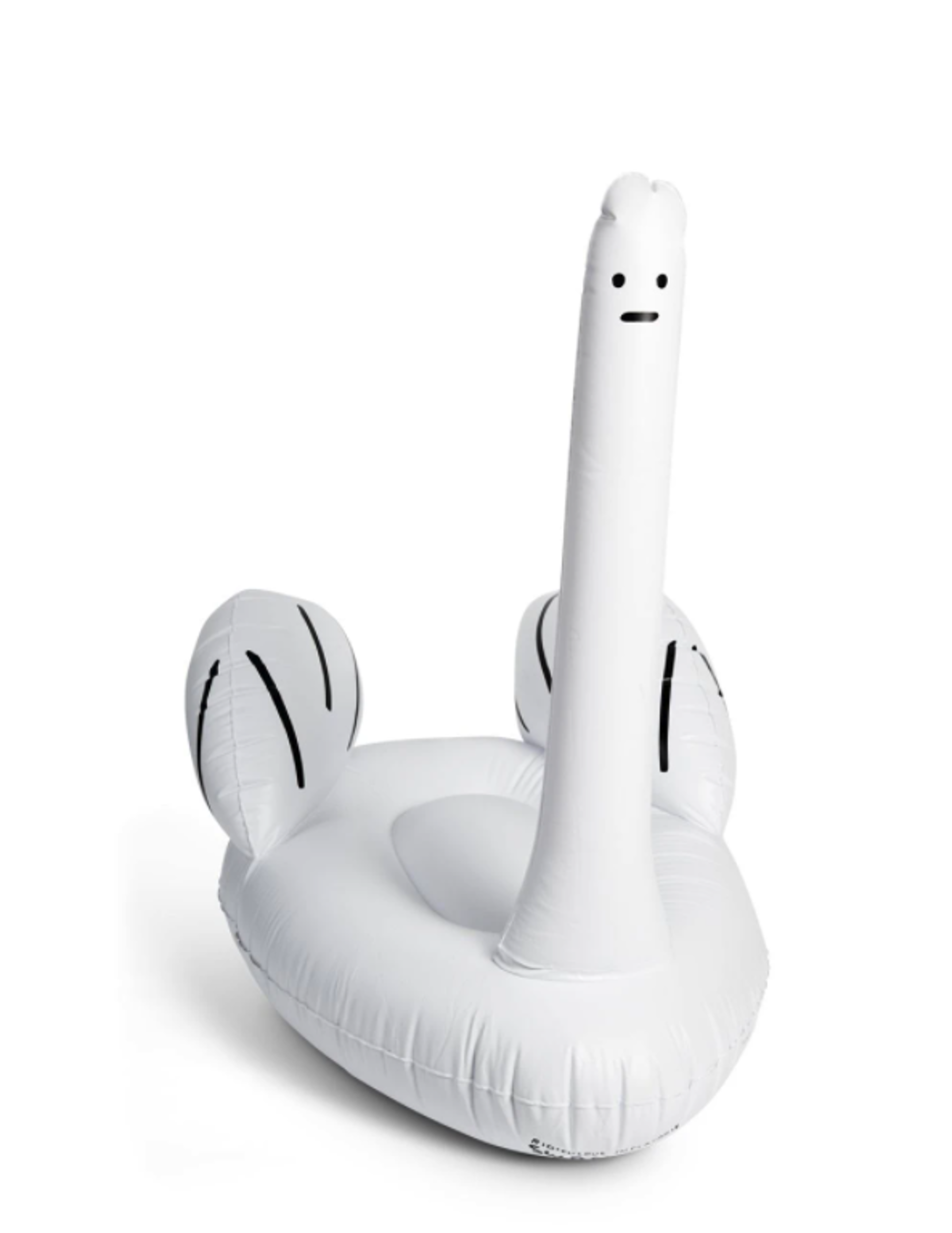 Ridiculous Inflatable Swan Thing by David Shrigley