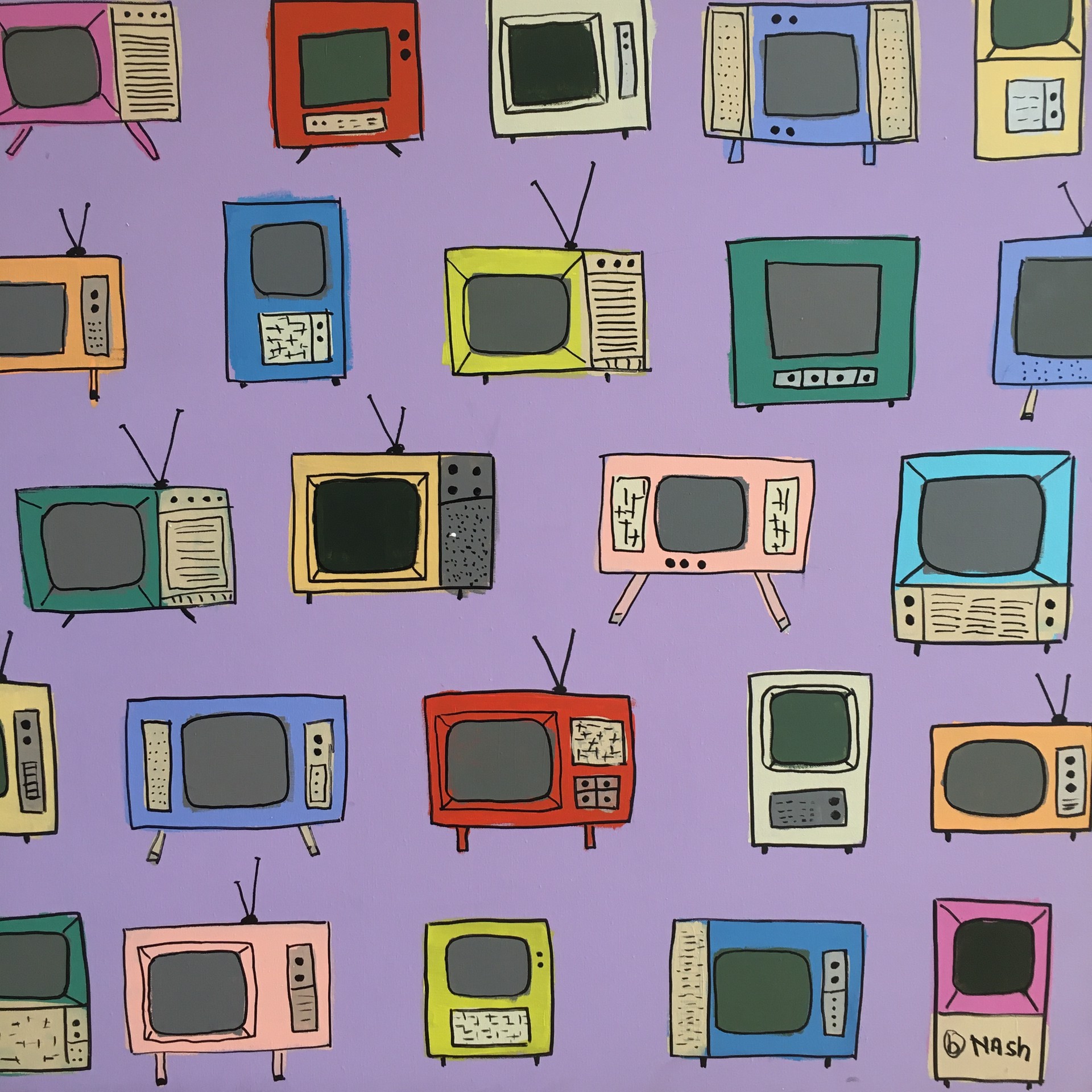 There's Never Anything on TV by Brian Nash