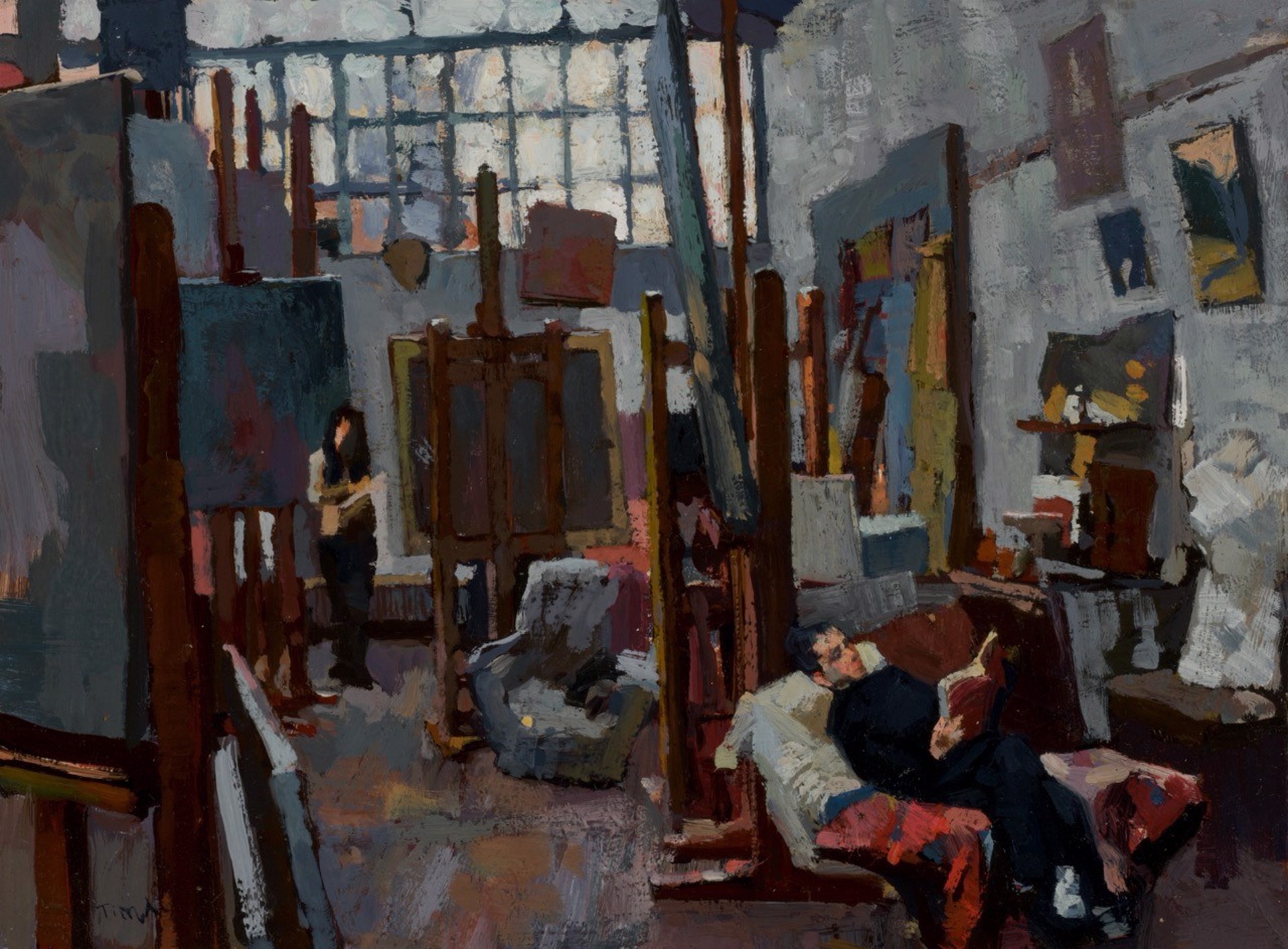 Break at the Studio by Timur Akhriev