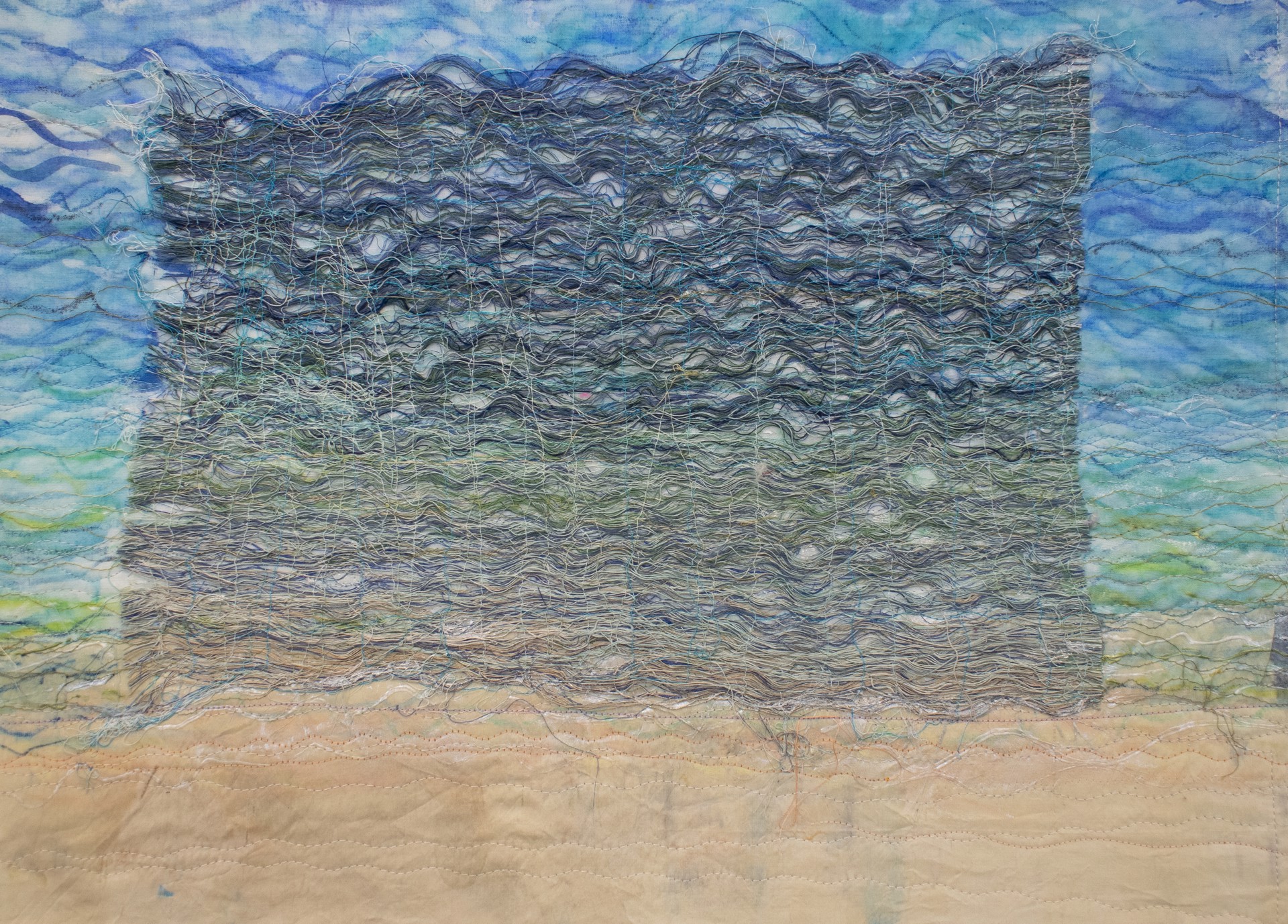 Threaded Seascape by Alyson Vega