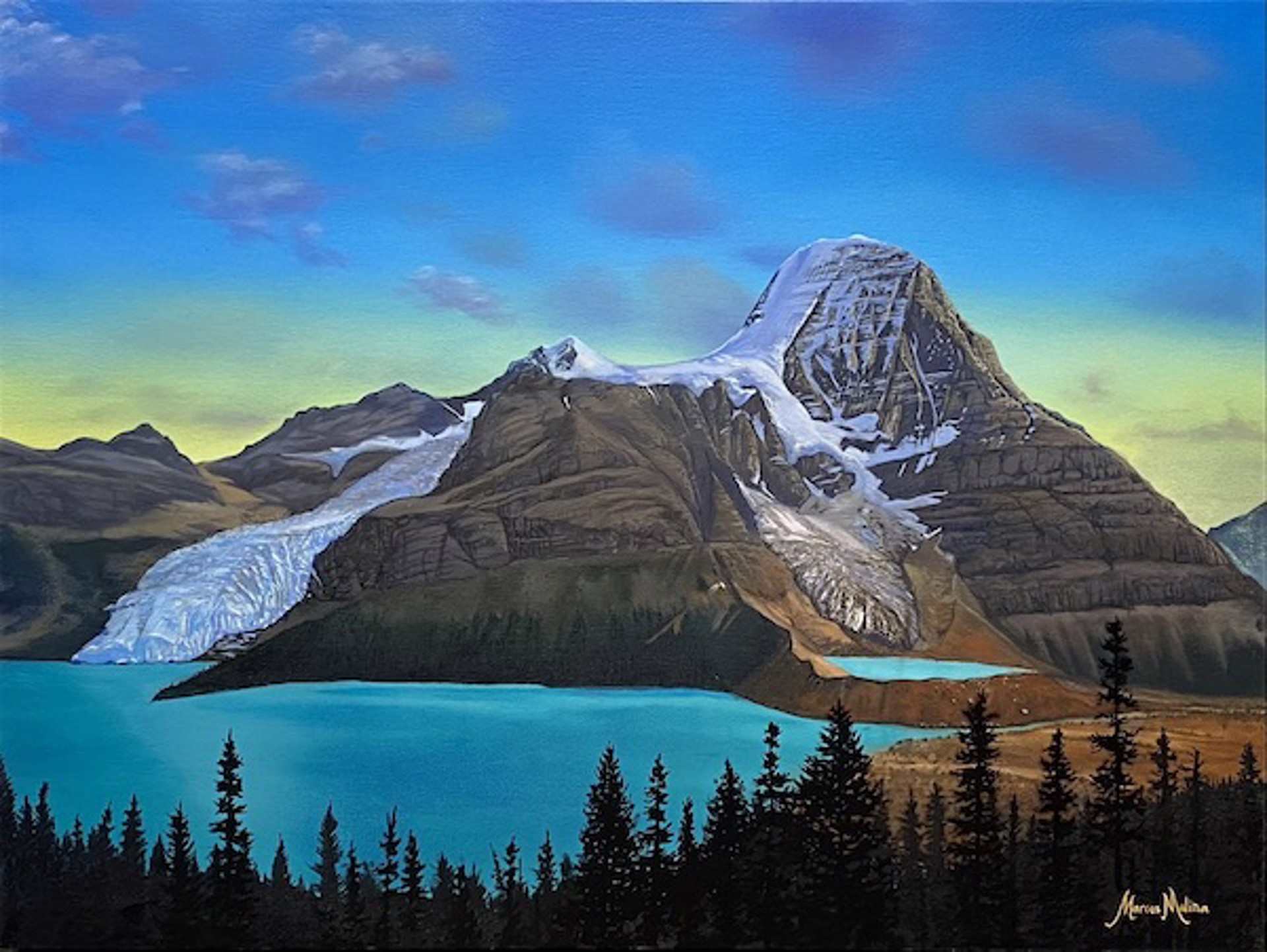Mighty Mount Robson by Marcos Molina
