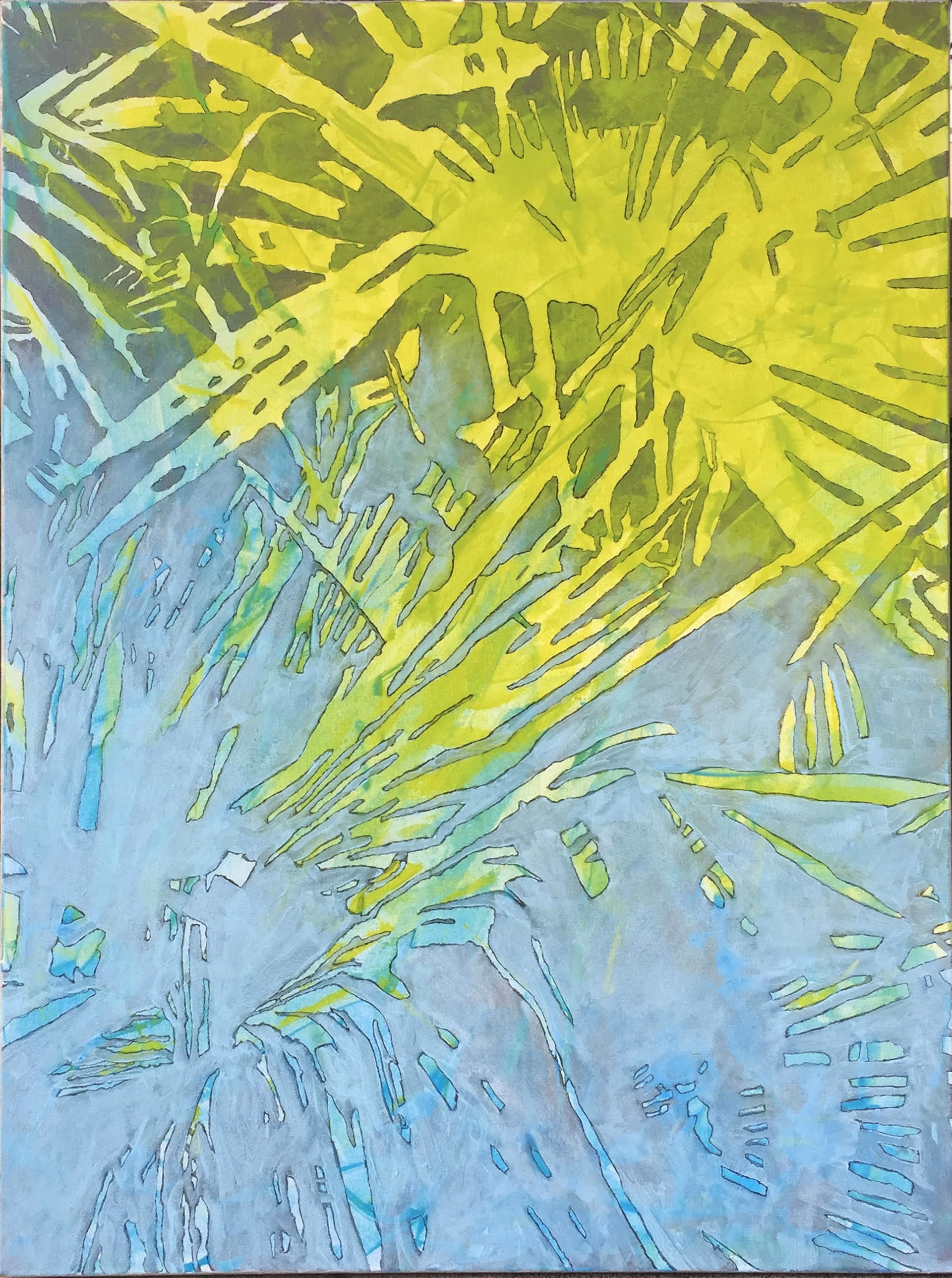 Abstract Palmetto #3 by John Townsend