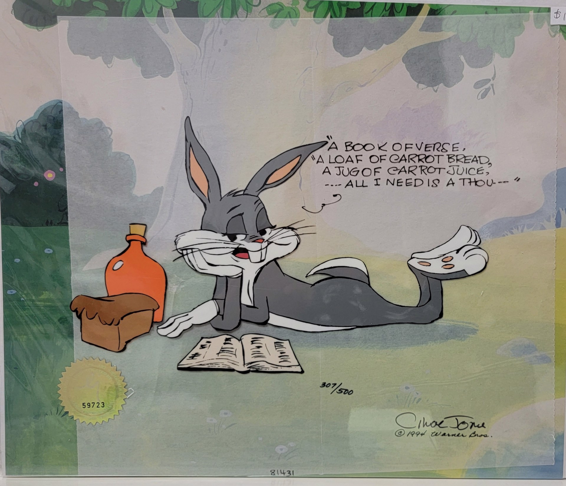 Bugs Bunny: Poetry  81431 by Chuck Jones