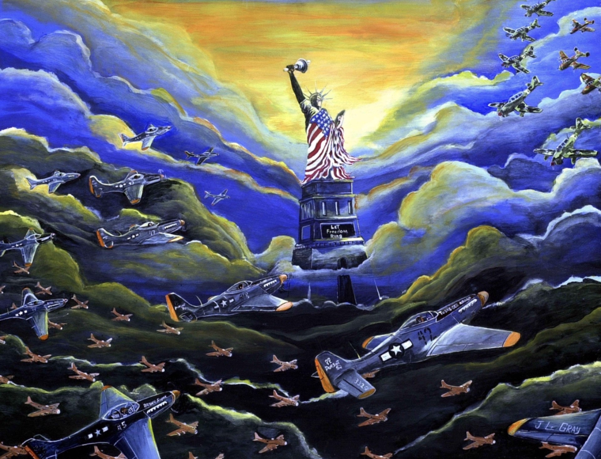 Let Freedom Ring by Johnnie Lee Gray