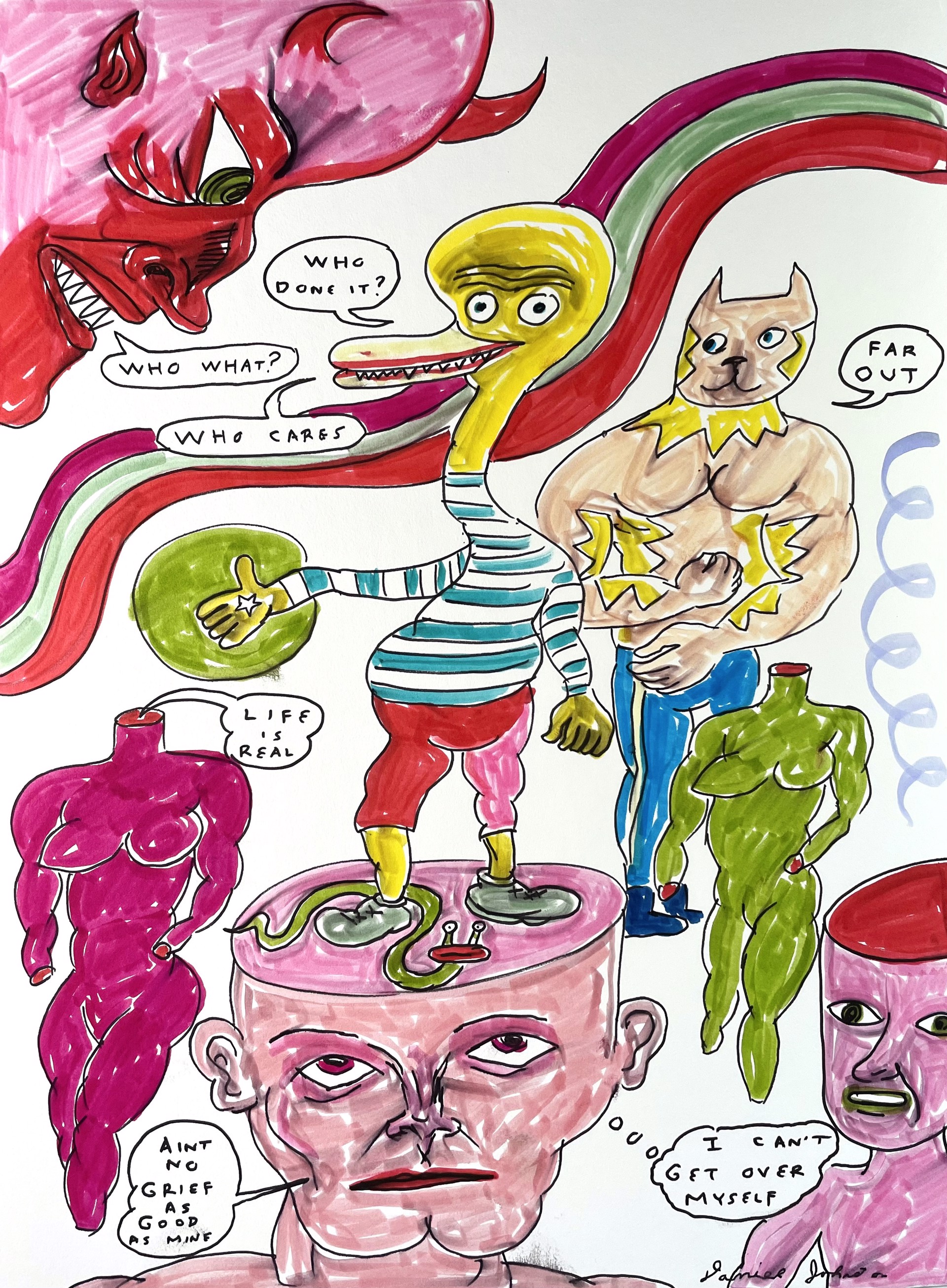 Who Done It? by Daniel Johnston