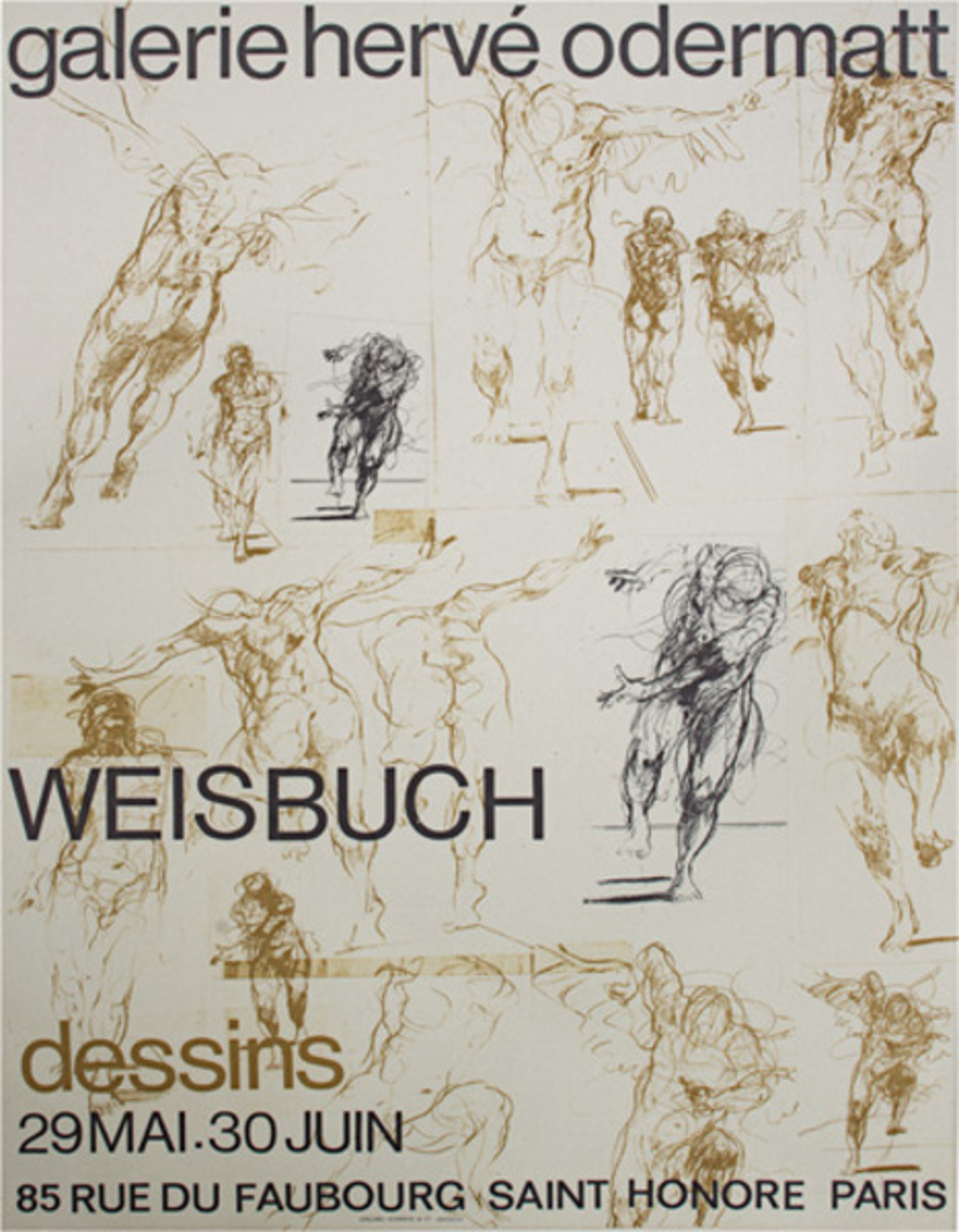Weisbuch dessins, (galerie herve odermatt) by Claude Weisbuch