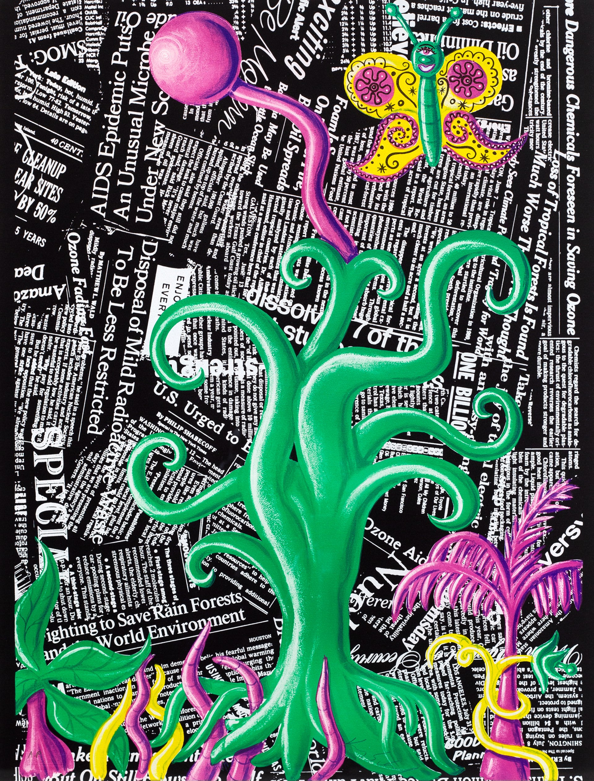 In search of a new tomorrow-From Columbus by Kenny Scharf