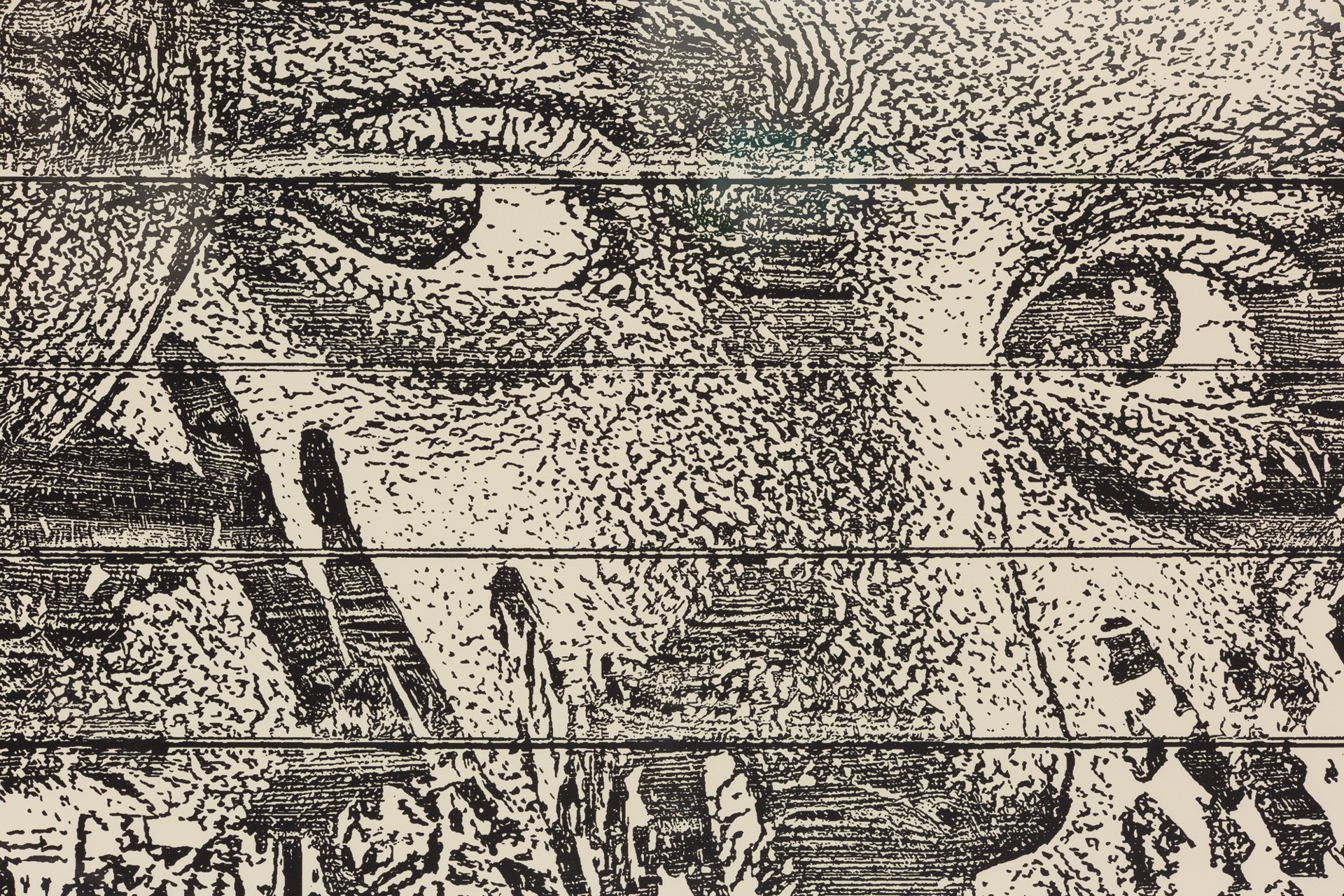 Woodcut by Vhils