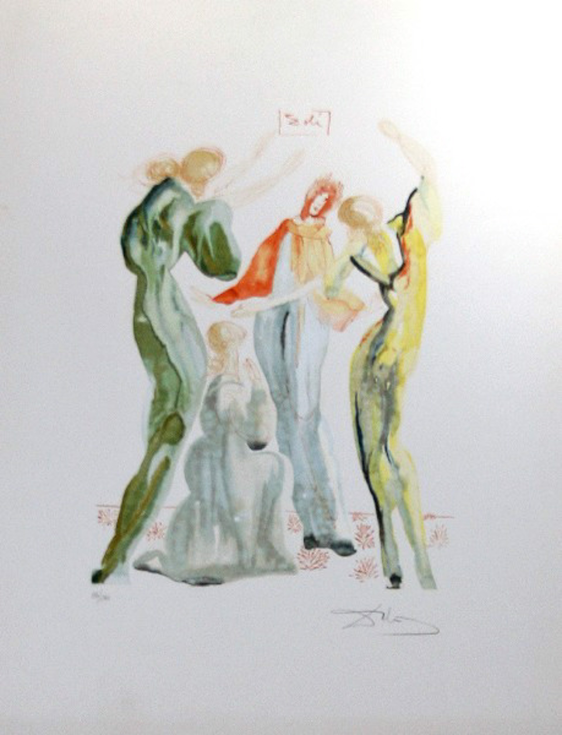 Les Servantes by Salvador Dali (1904 - 1989)