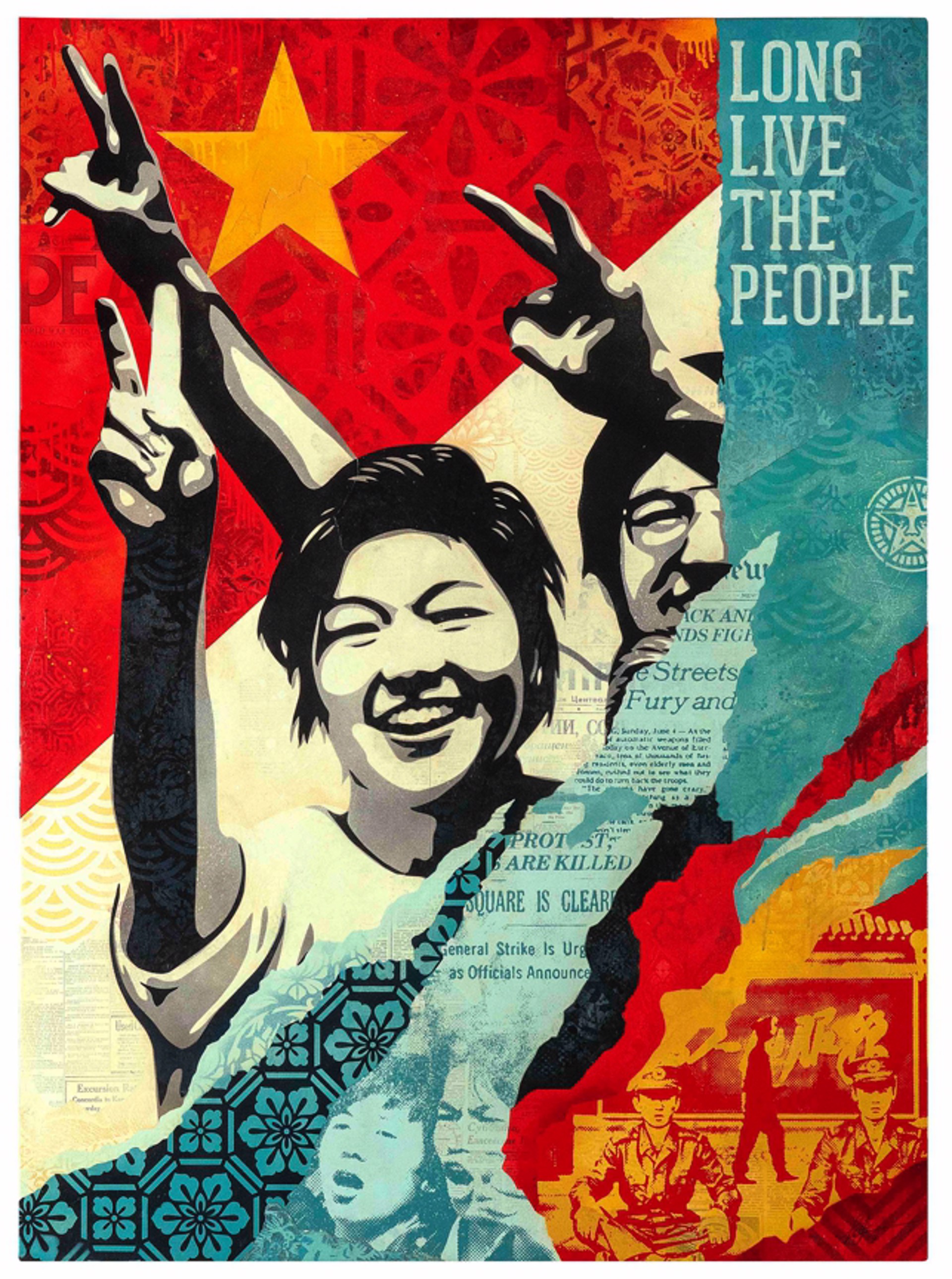 Long Live The People by Shepard Fairey