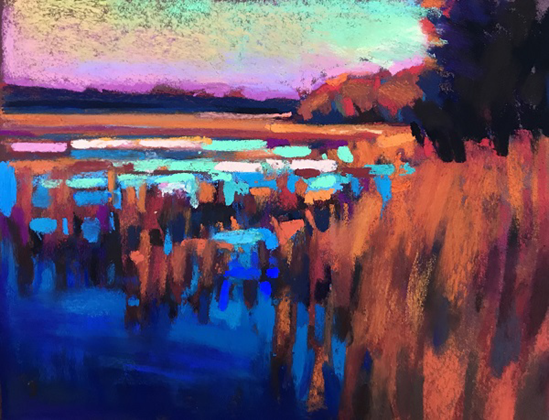 Winter Marsh by Susan Mayfield