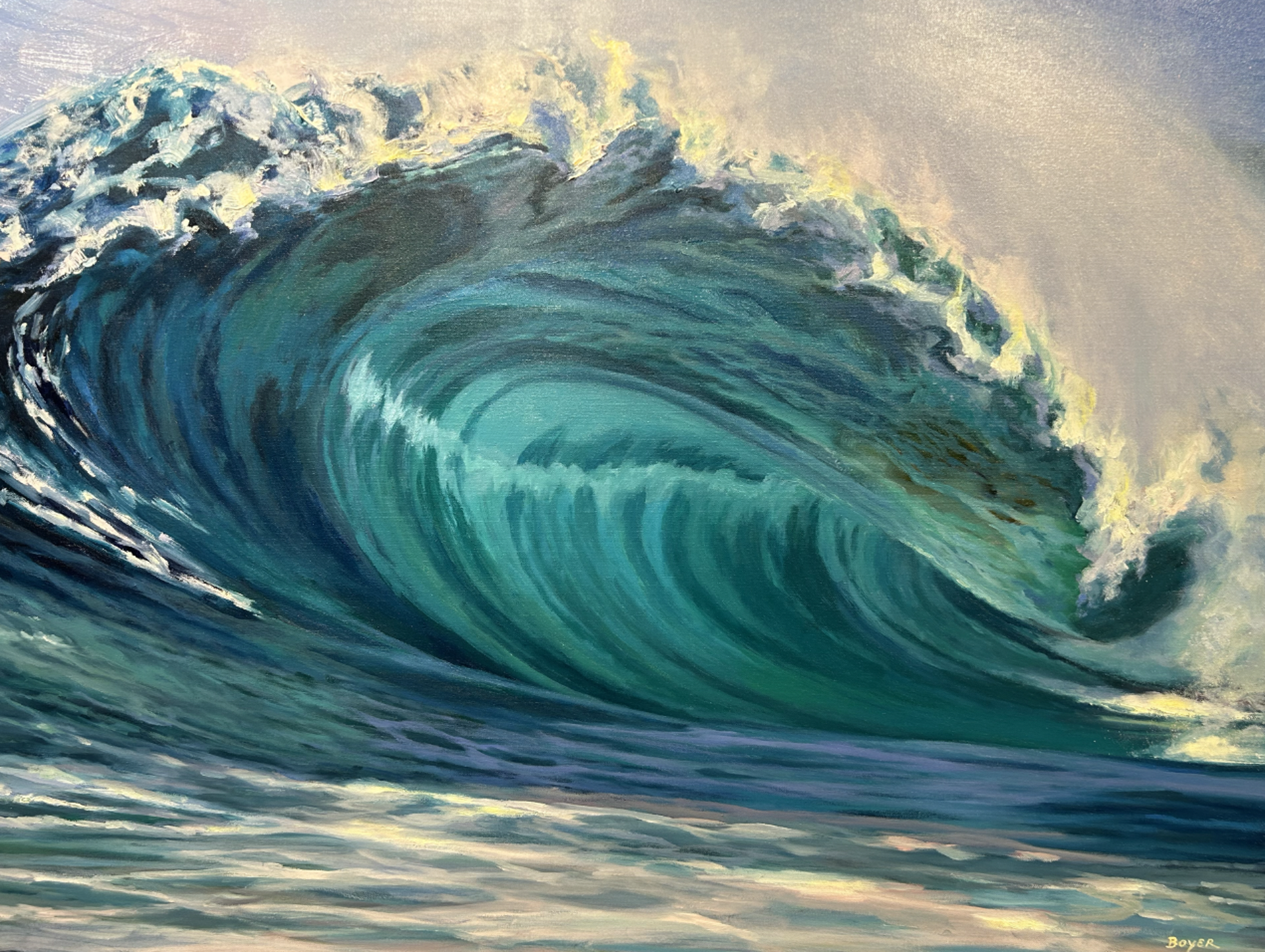 Vinceʻs Wave by Lynne Boyer
