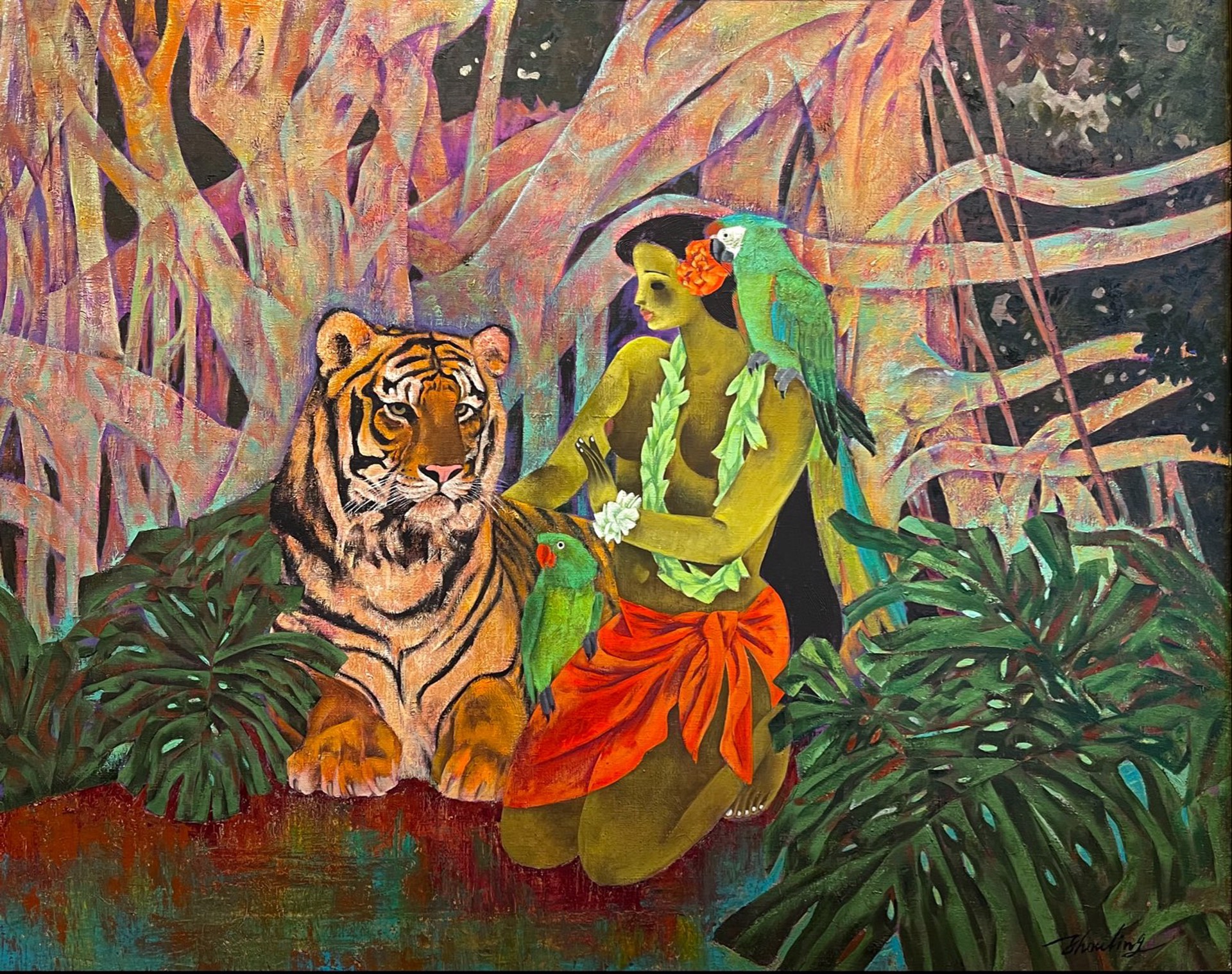 Gentle Touch by Zhou Ling