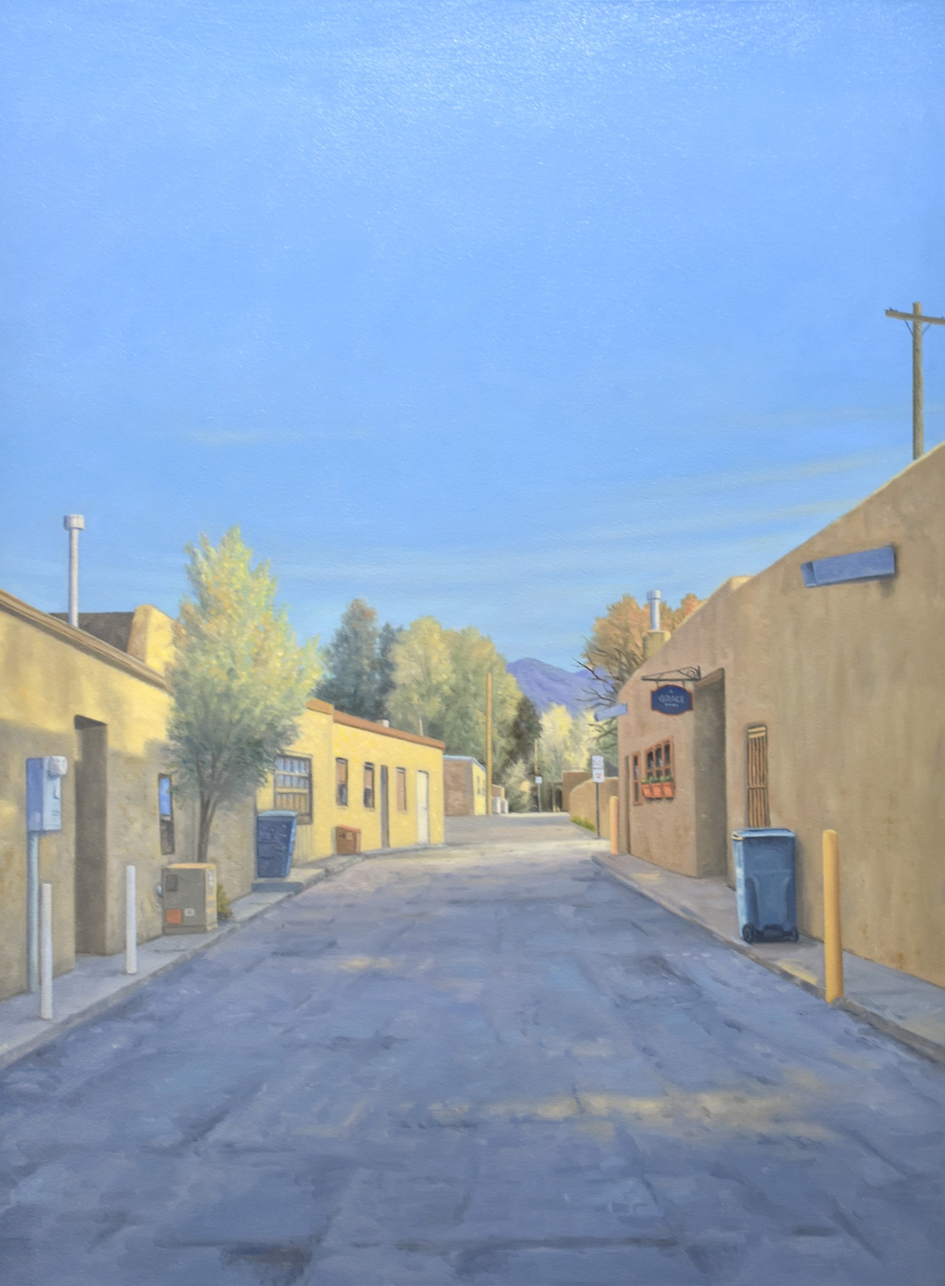 Backstreet, Santa Fe by Willard Dixon