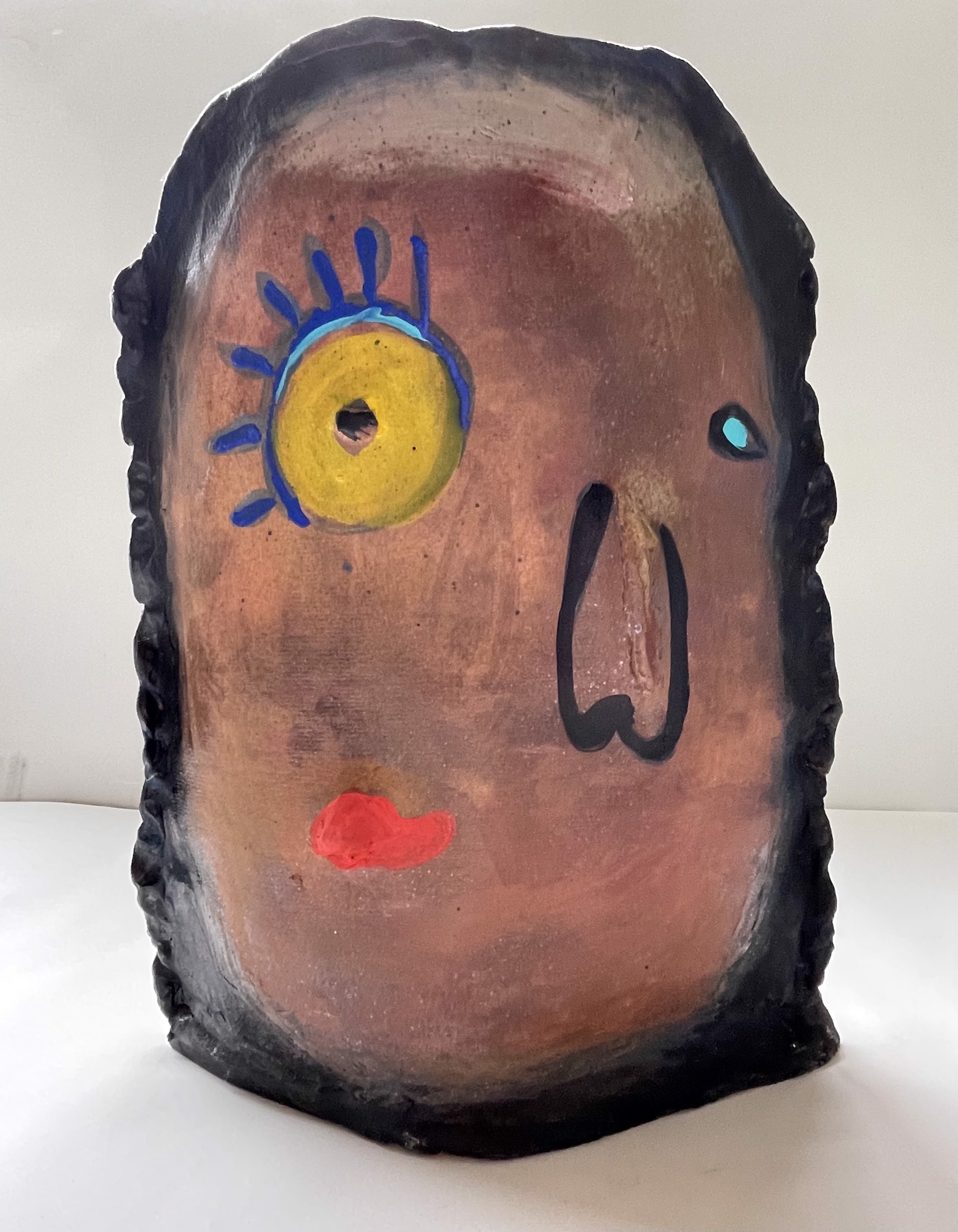 Face (by Jane Dahmen & Allison Lauriat, Ceramicist) by Jane Dahmen
