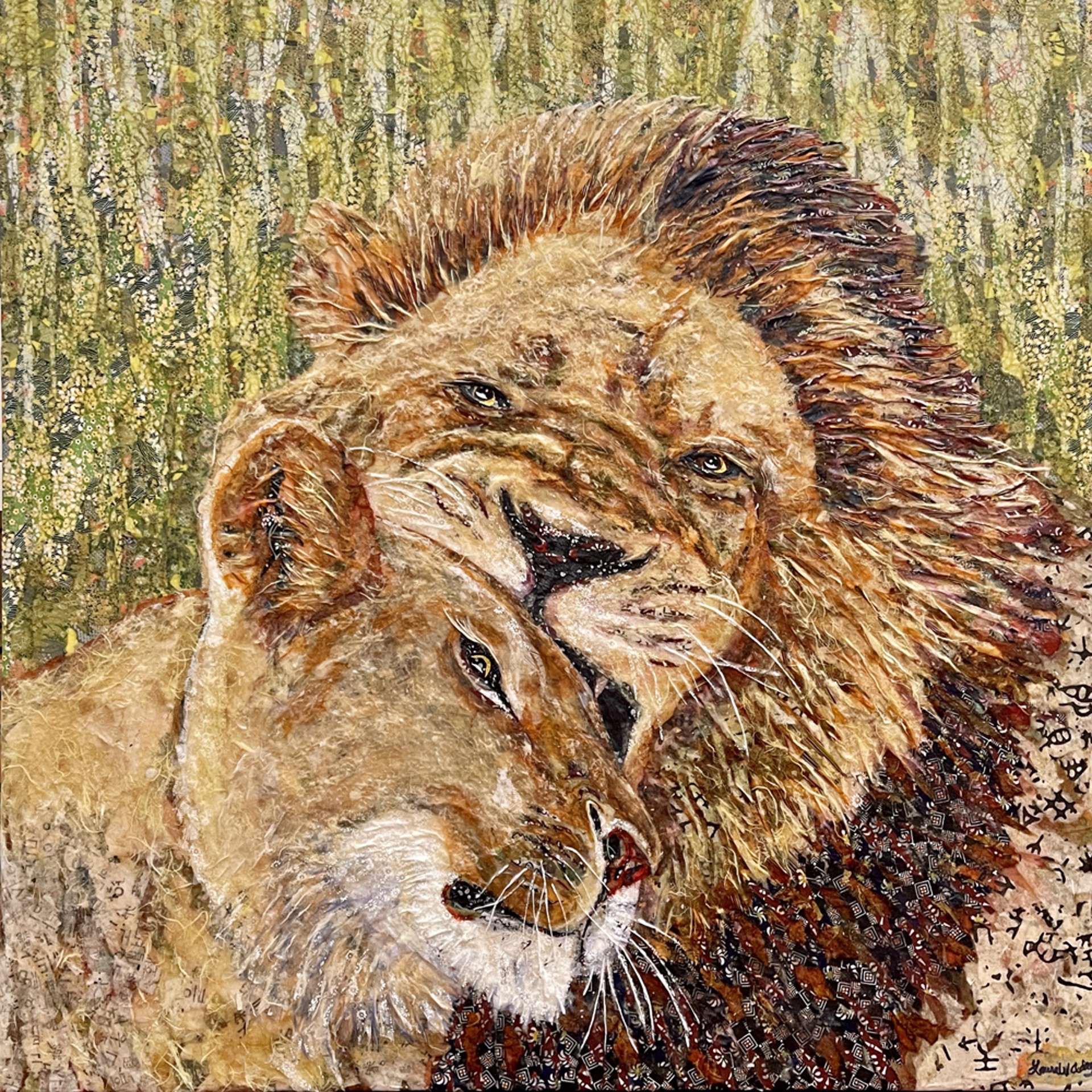 Canoodle- SOLD! by Laura Adams