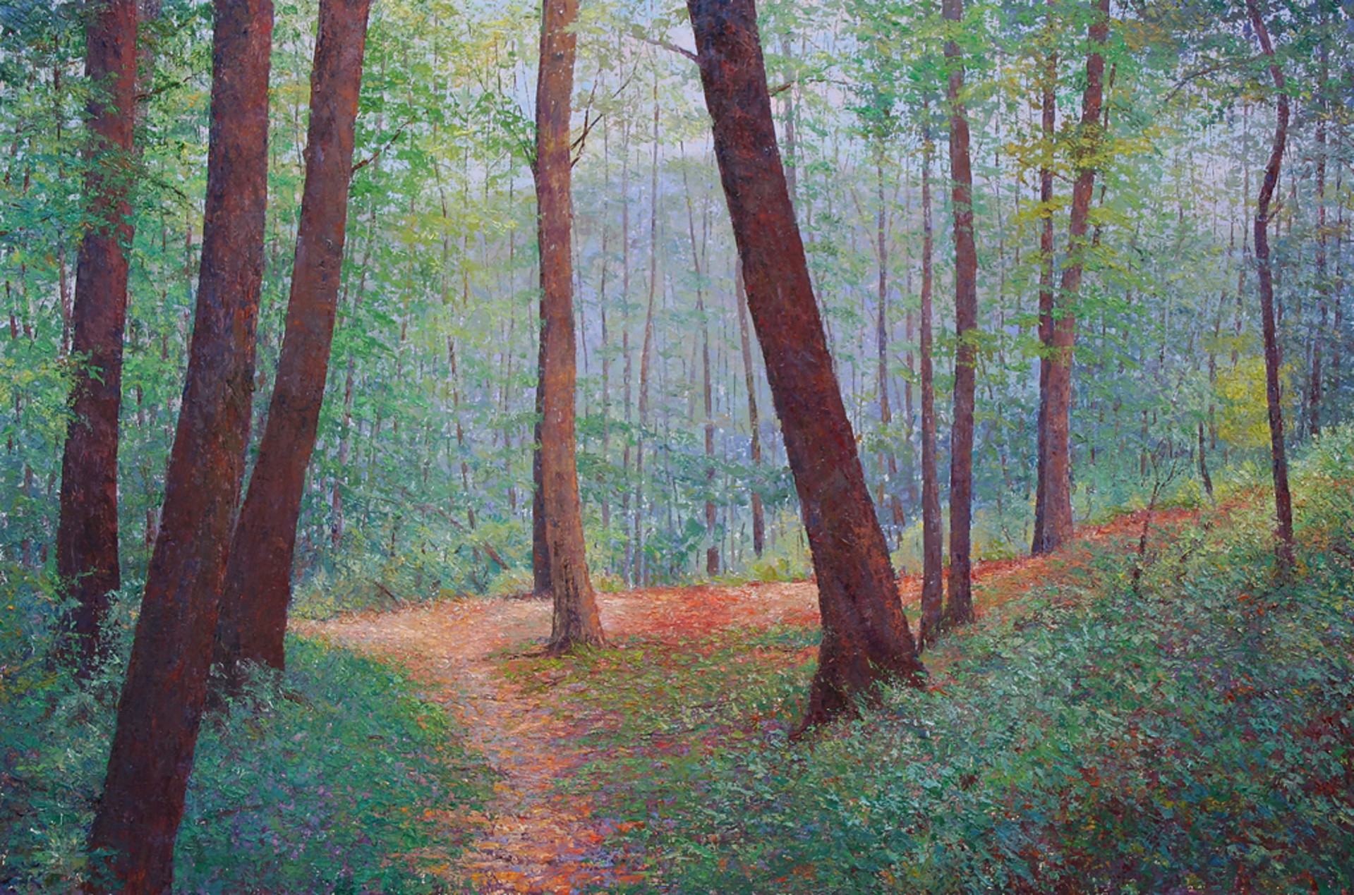 Trail Crossing by Dennis Heckler