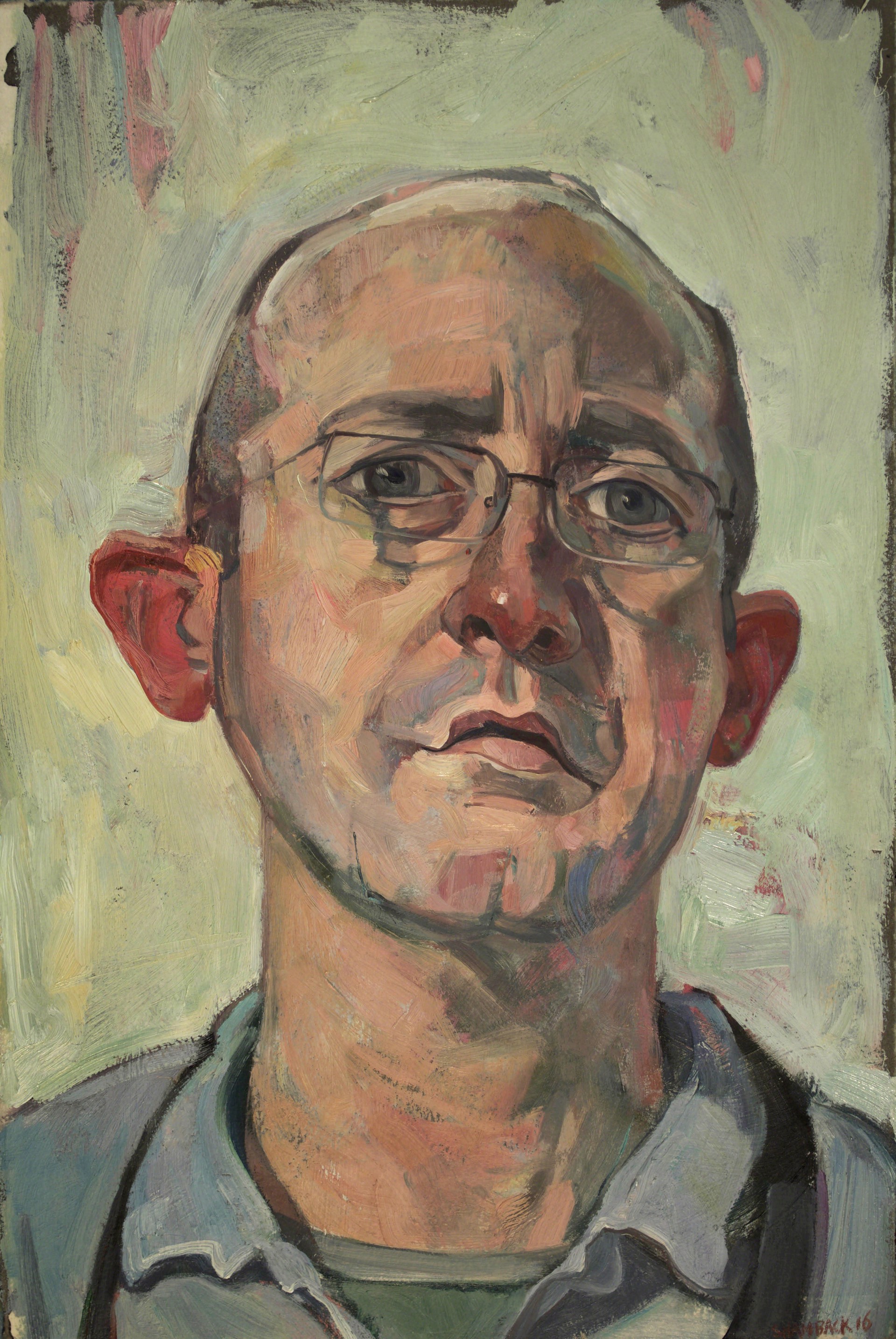 Self Portrait by Benjamin J. Shamback