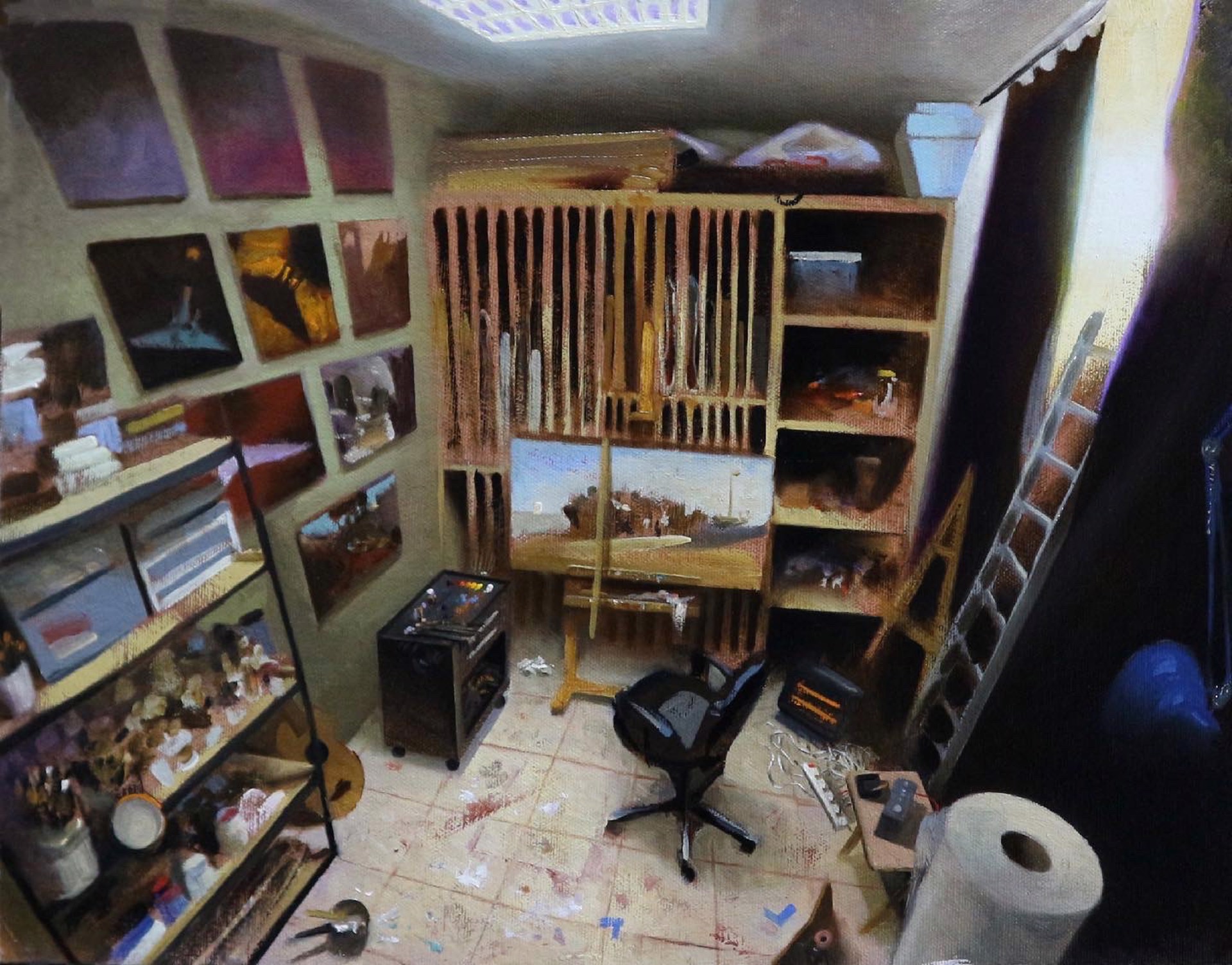 The Artist's Studio by Diego Glazer
