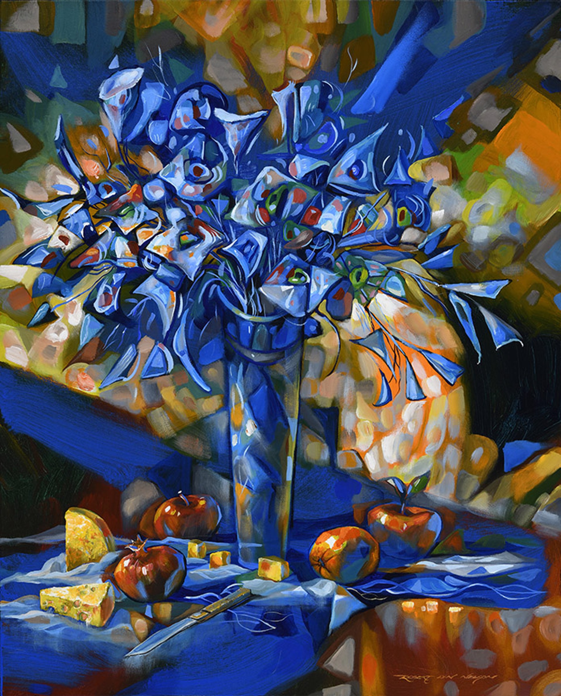Blue Faith by Robert Lyn Nelson