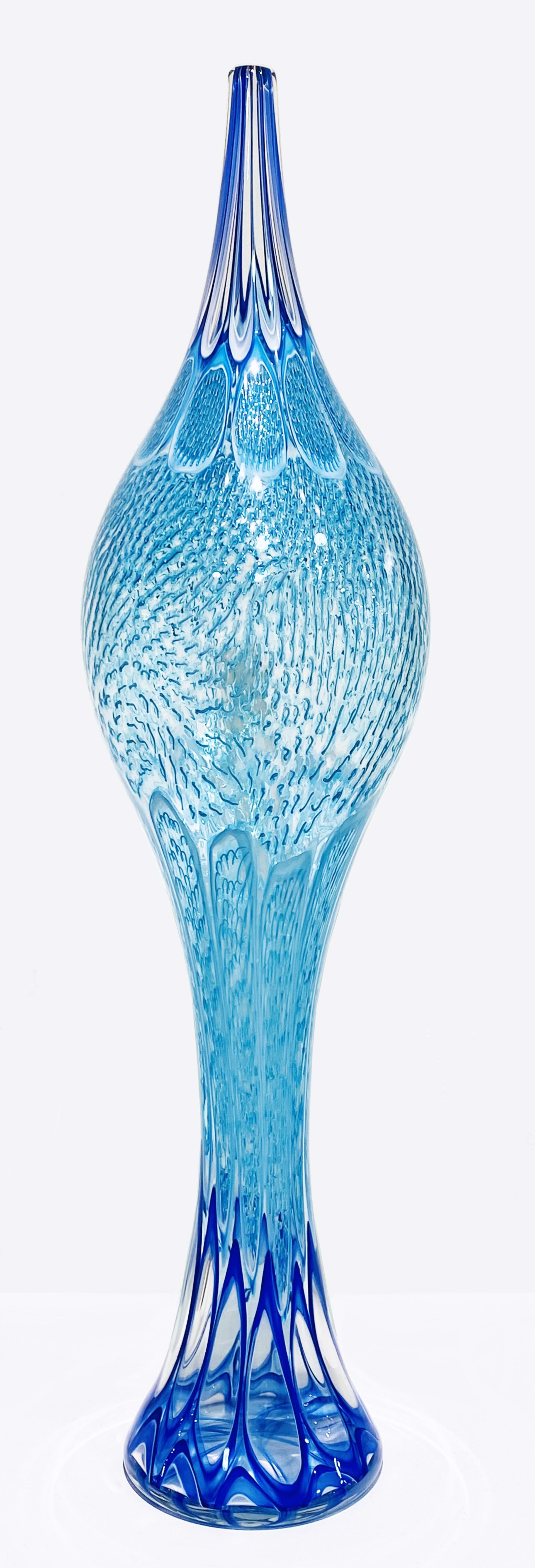 Ocean Diva Vase (SOLD) by PIEPER GLASS