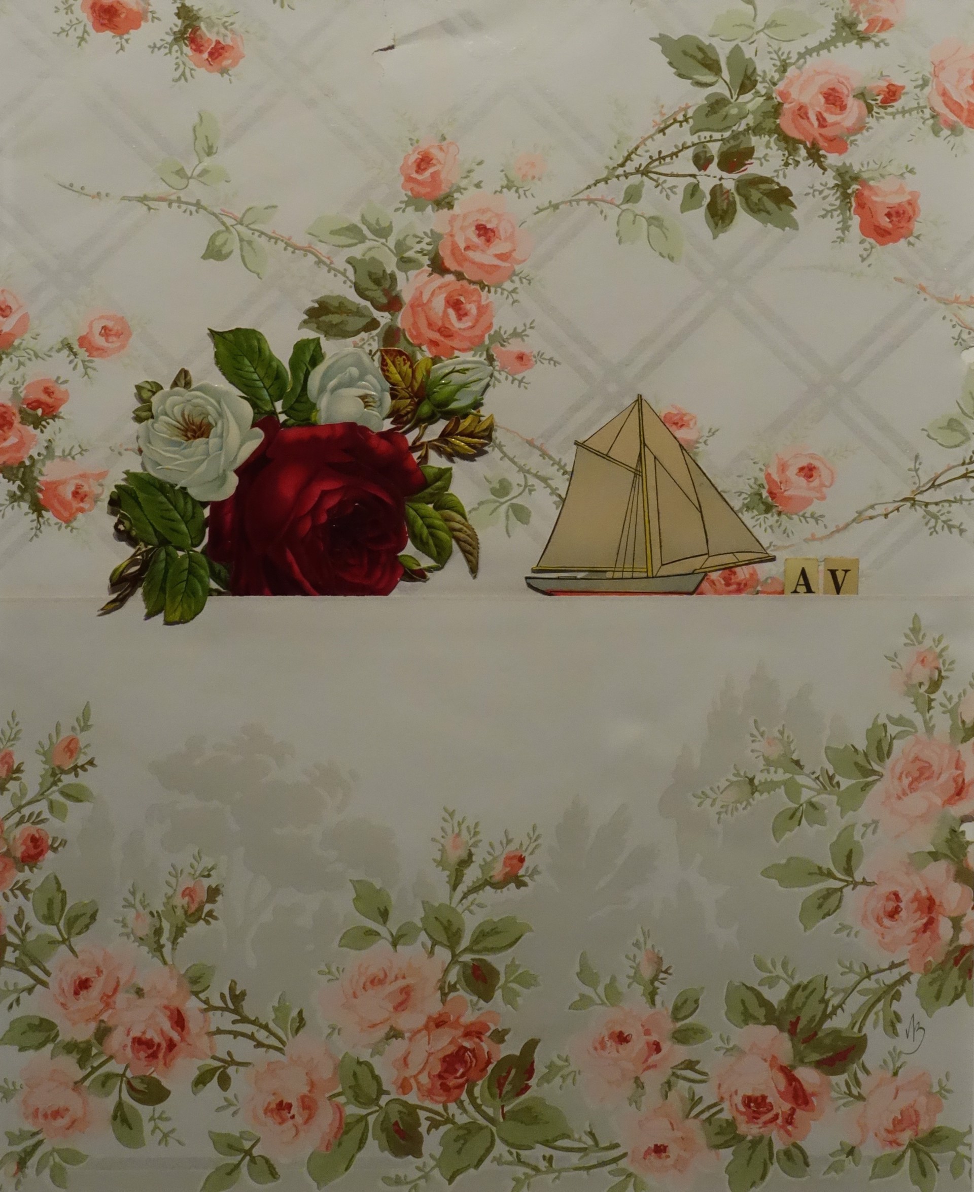 Rose Sail A V by Varujan Boghosian