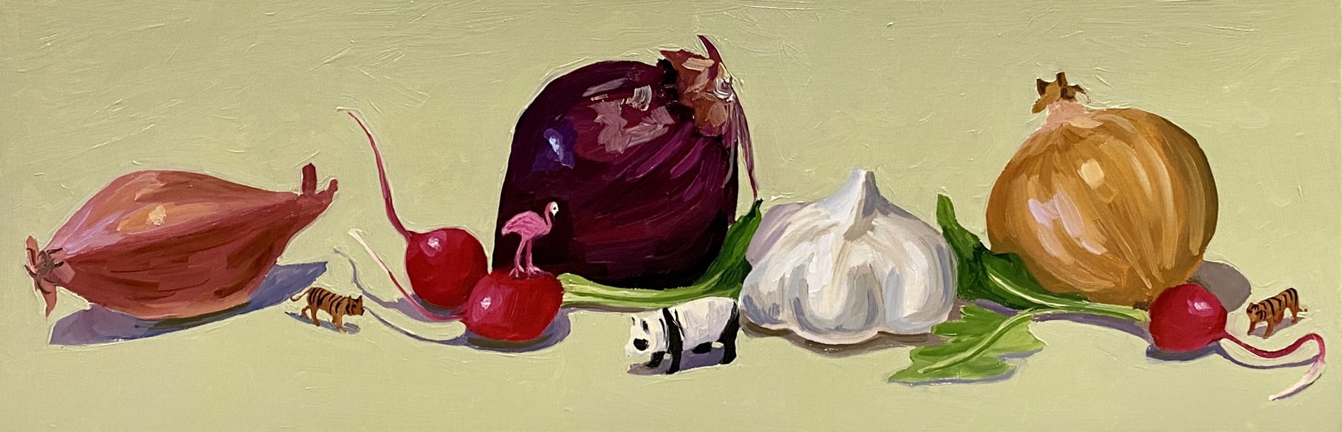 Aromatics and Radishes Scene by Bella Wattles