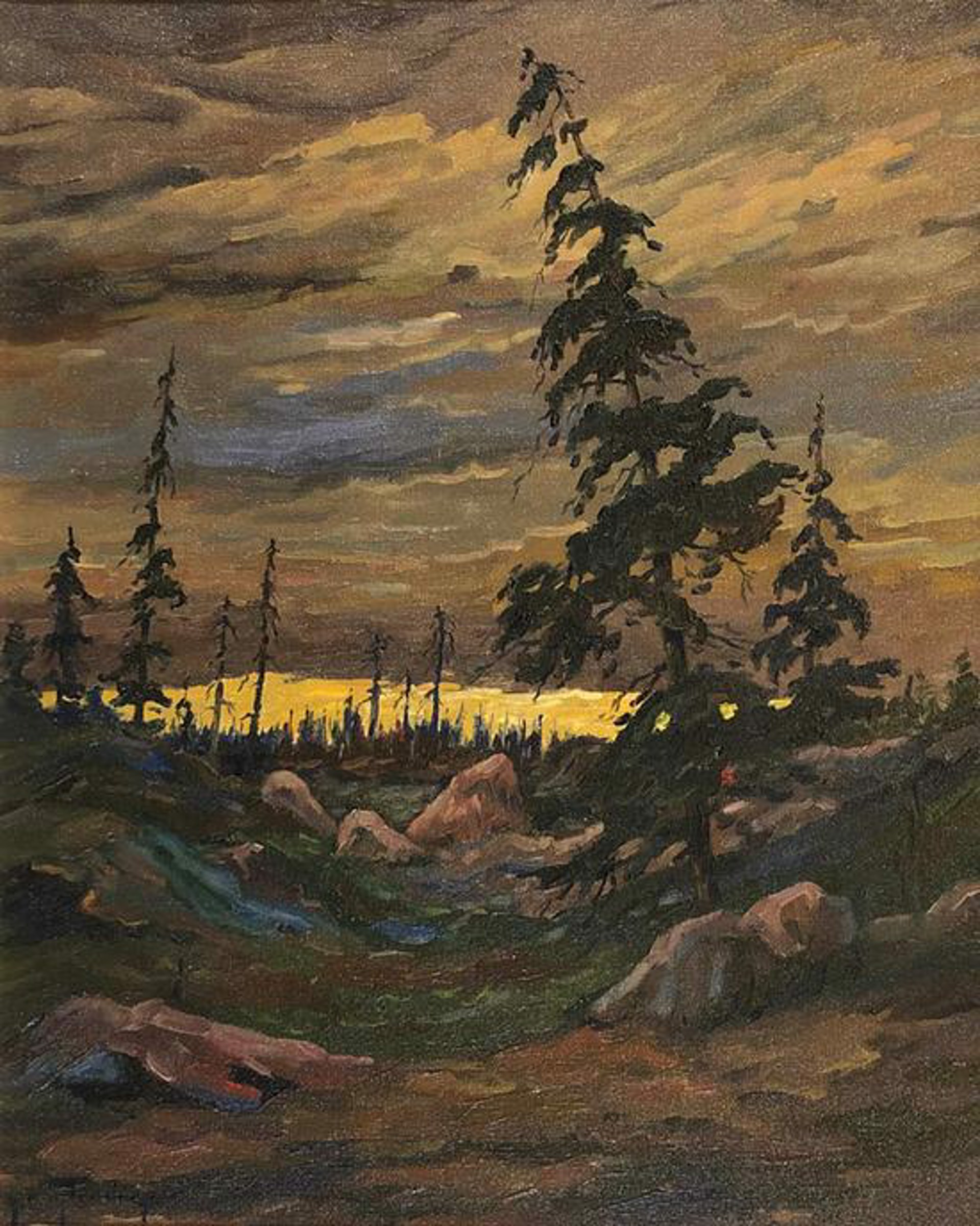 Pine Country by George Buytendorp (1923-2014)
