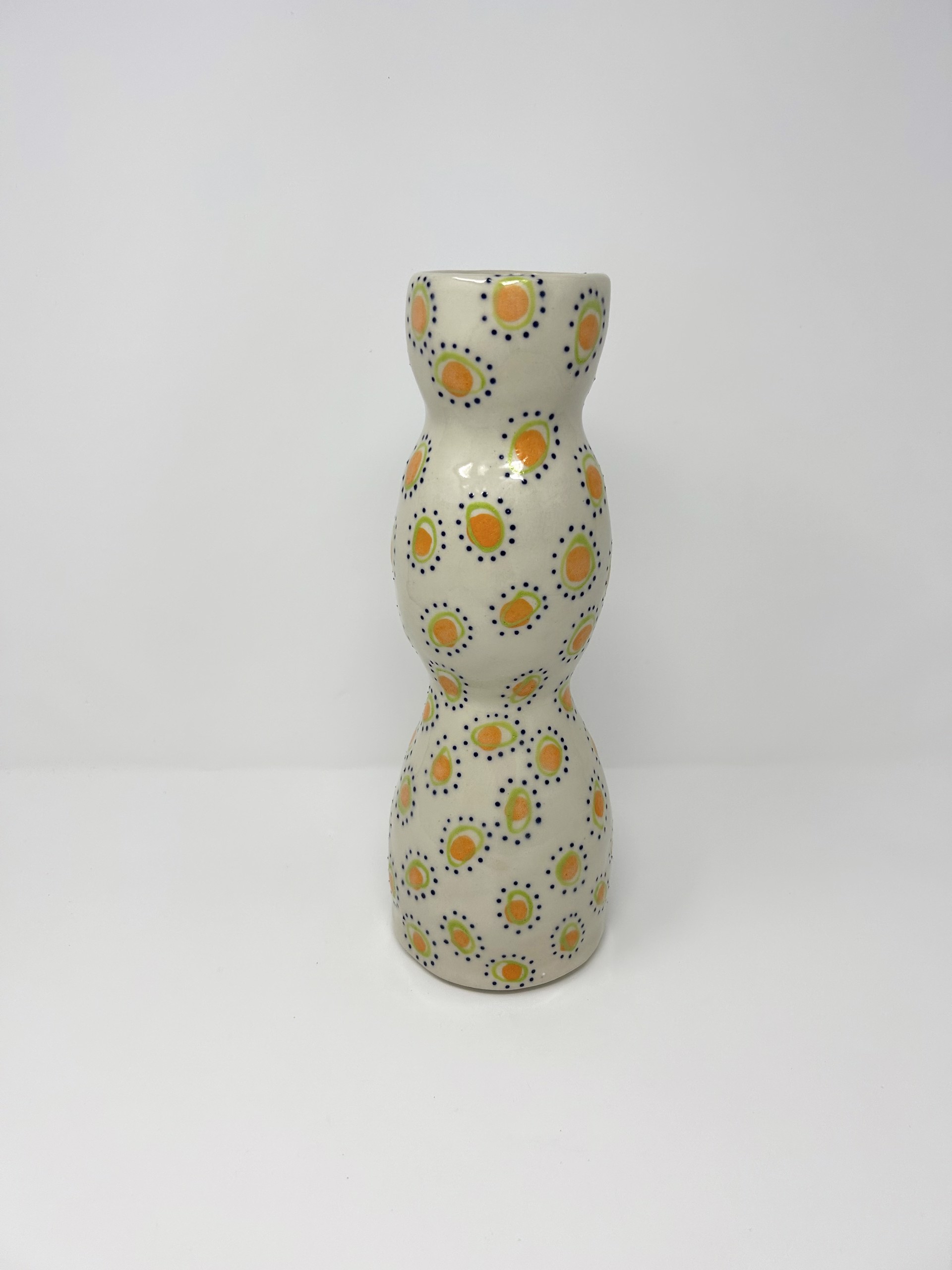 Retro Print Vase by Sam Shamard