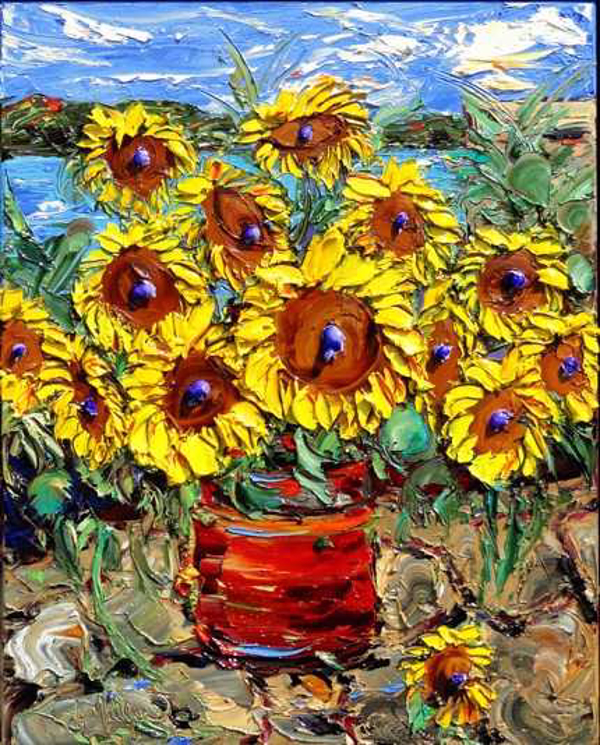 Sunflower Retreat by JD Miller
