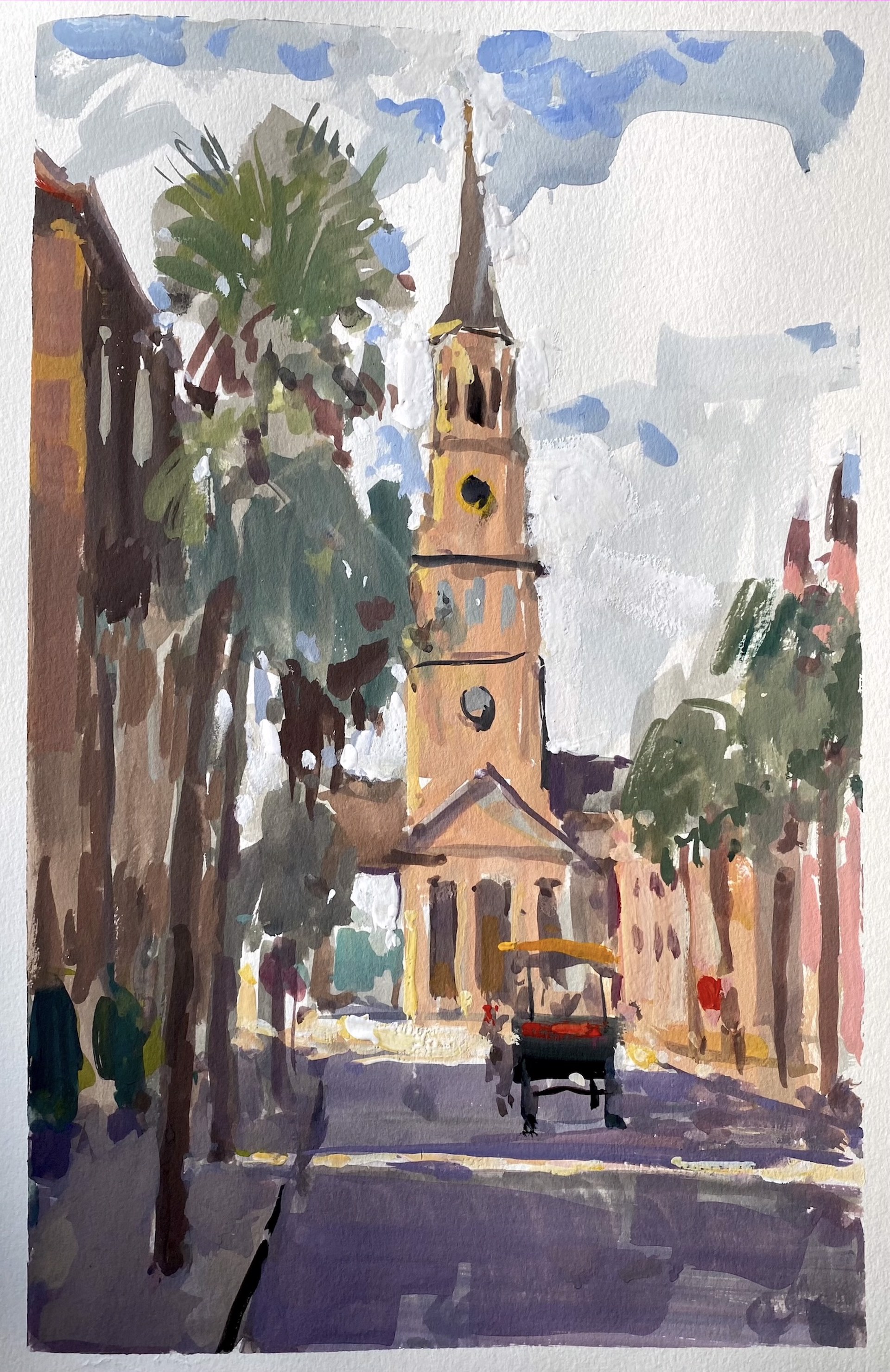 Church Street, Charleston by Richard Oversmith
