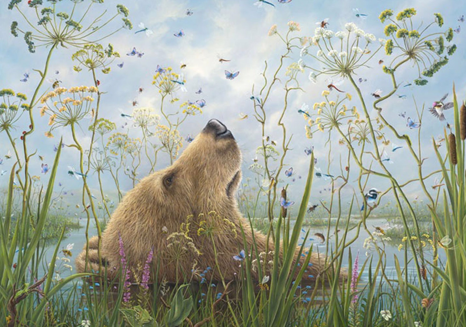 The Whole World - SOLD OUT ON ALL EDITIONS by Robert Bissell