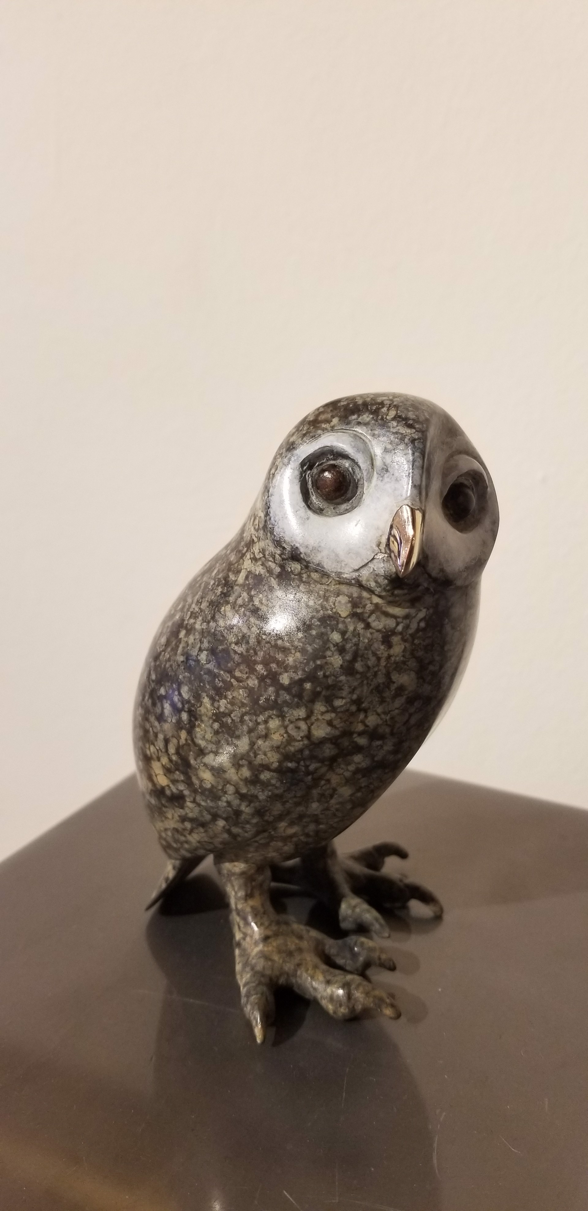 Small Spotted Owl by Brian Arthur (1935-2022)