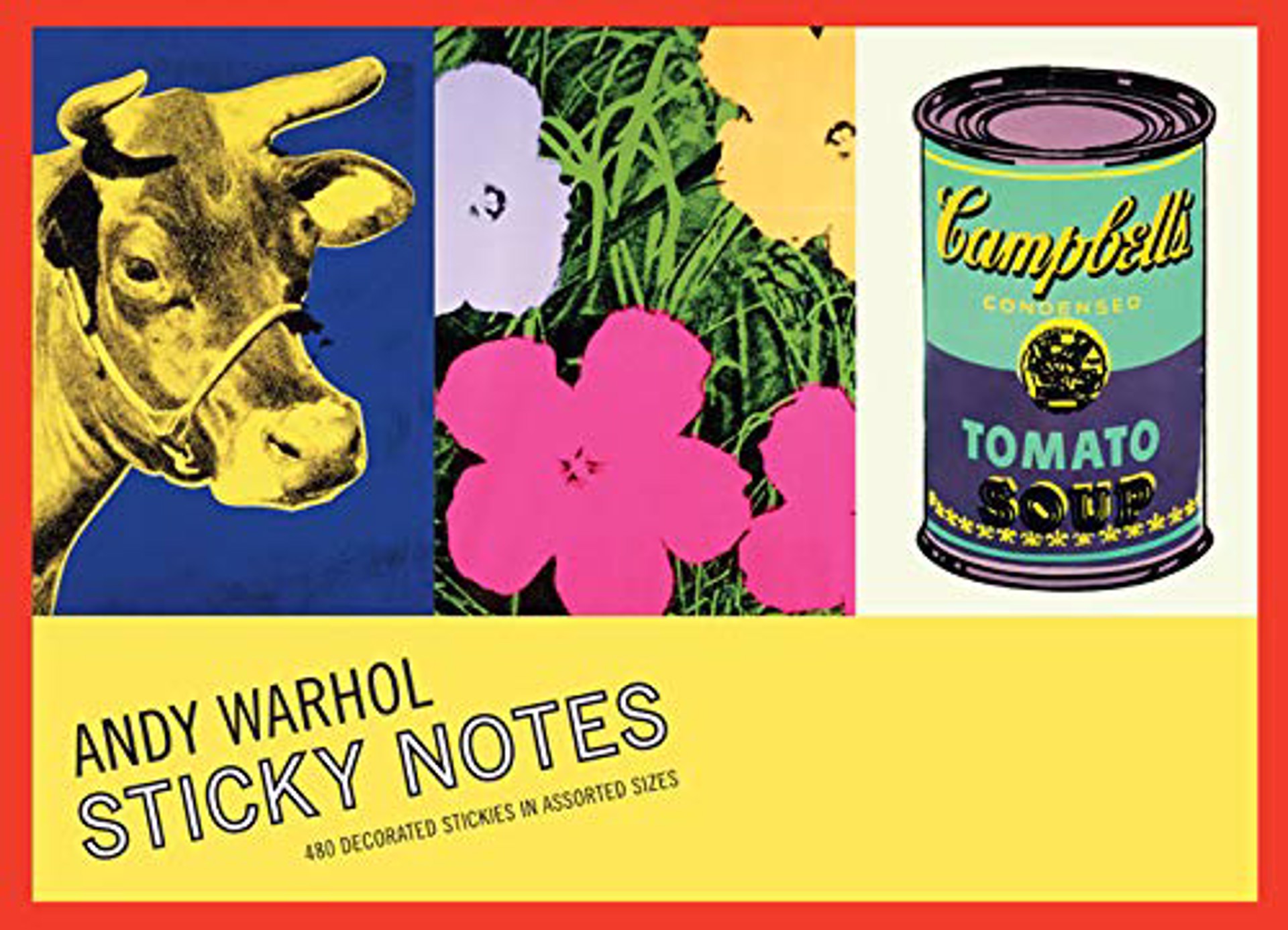 Warhol's Greatest Hits Sticky Notes by Andy Warhol