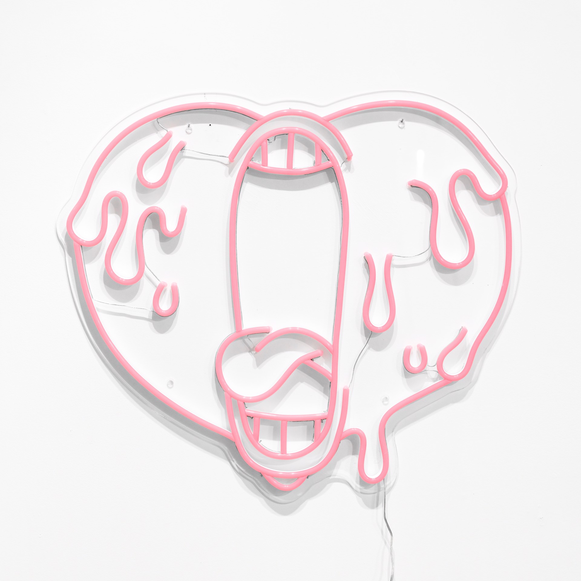 Screaming Heart Neon (Pink) by Antoine TAVA