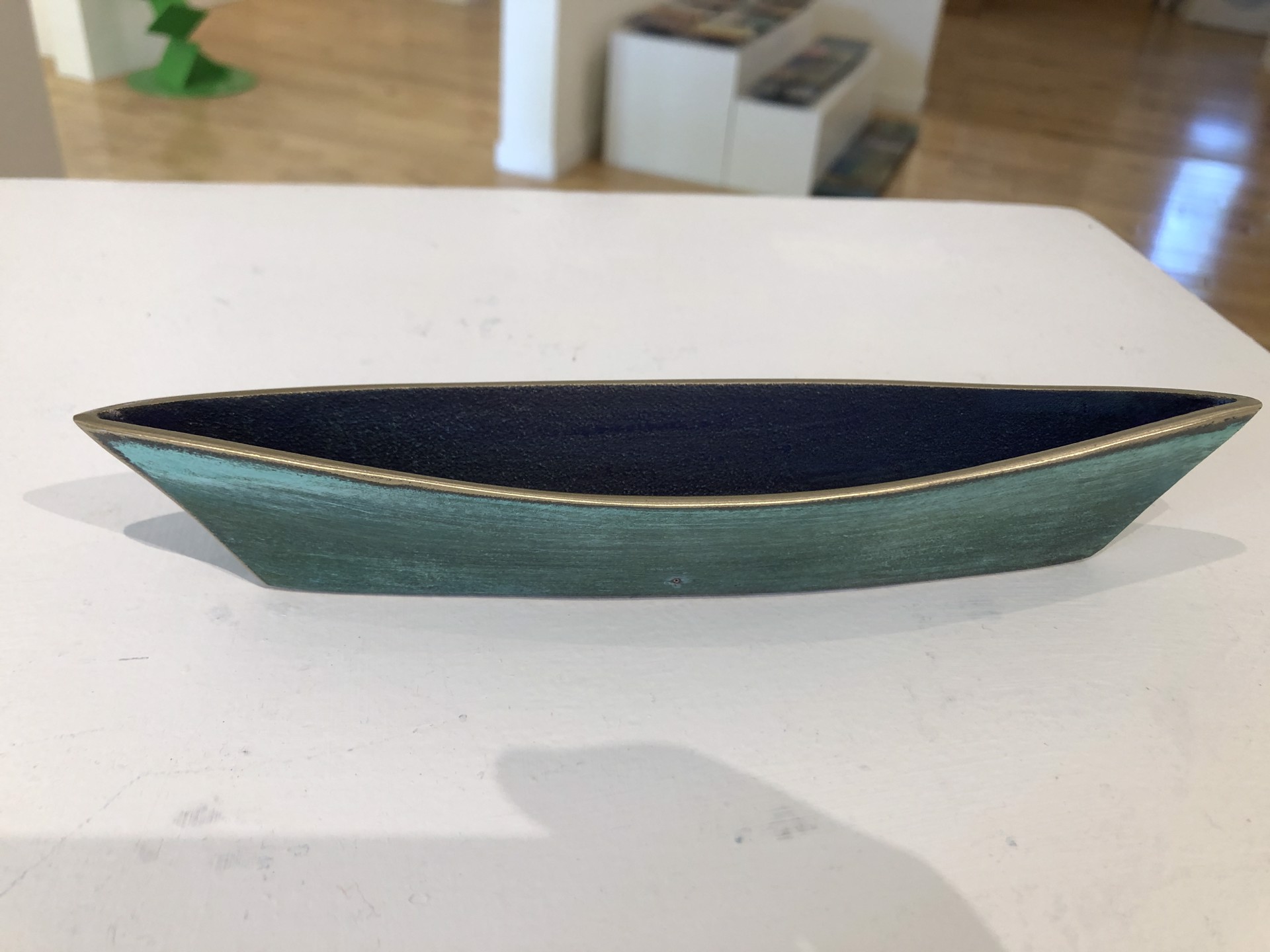 Canoe 10 Small Tif/Blue by Alice McLean