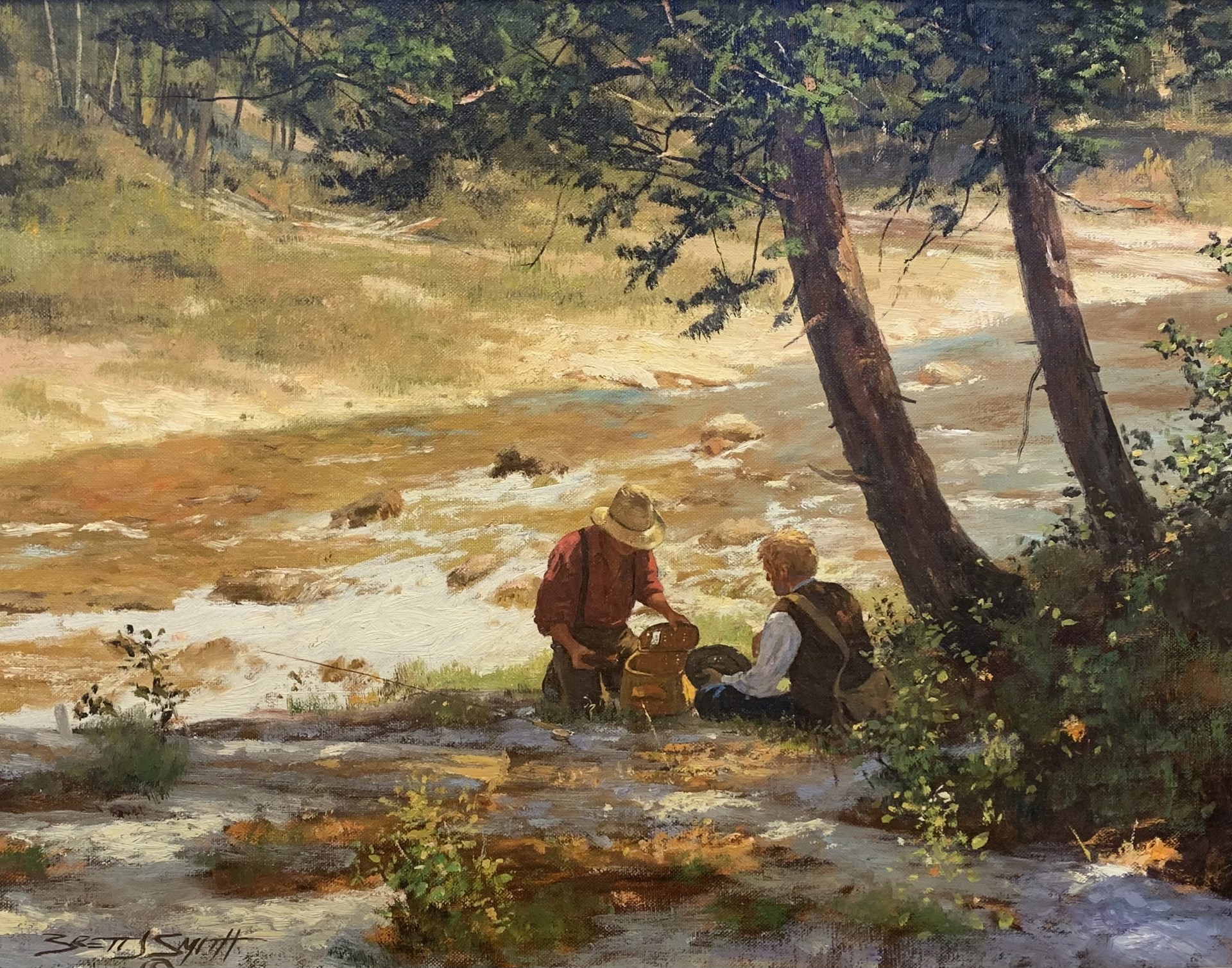 LUNCH IN THE SHADE by Brett J. Smith