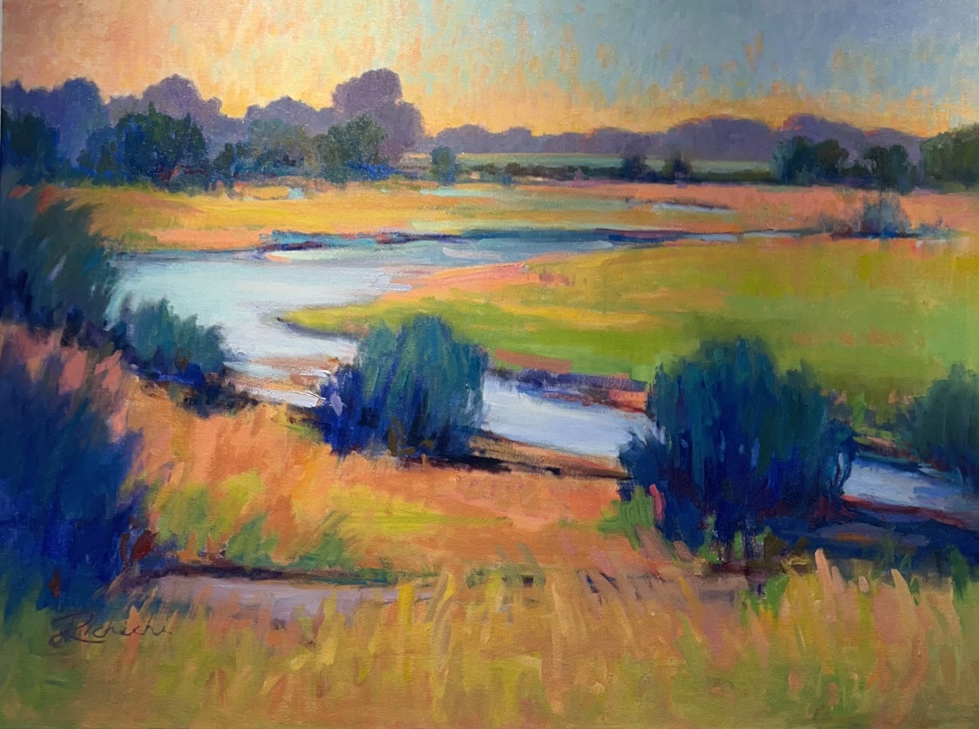Wetlands Aura (commission) by Linda Richichi