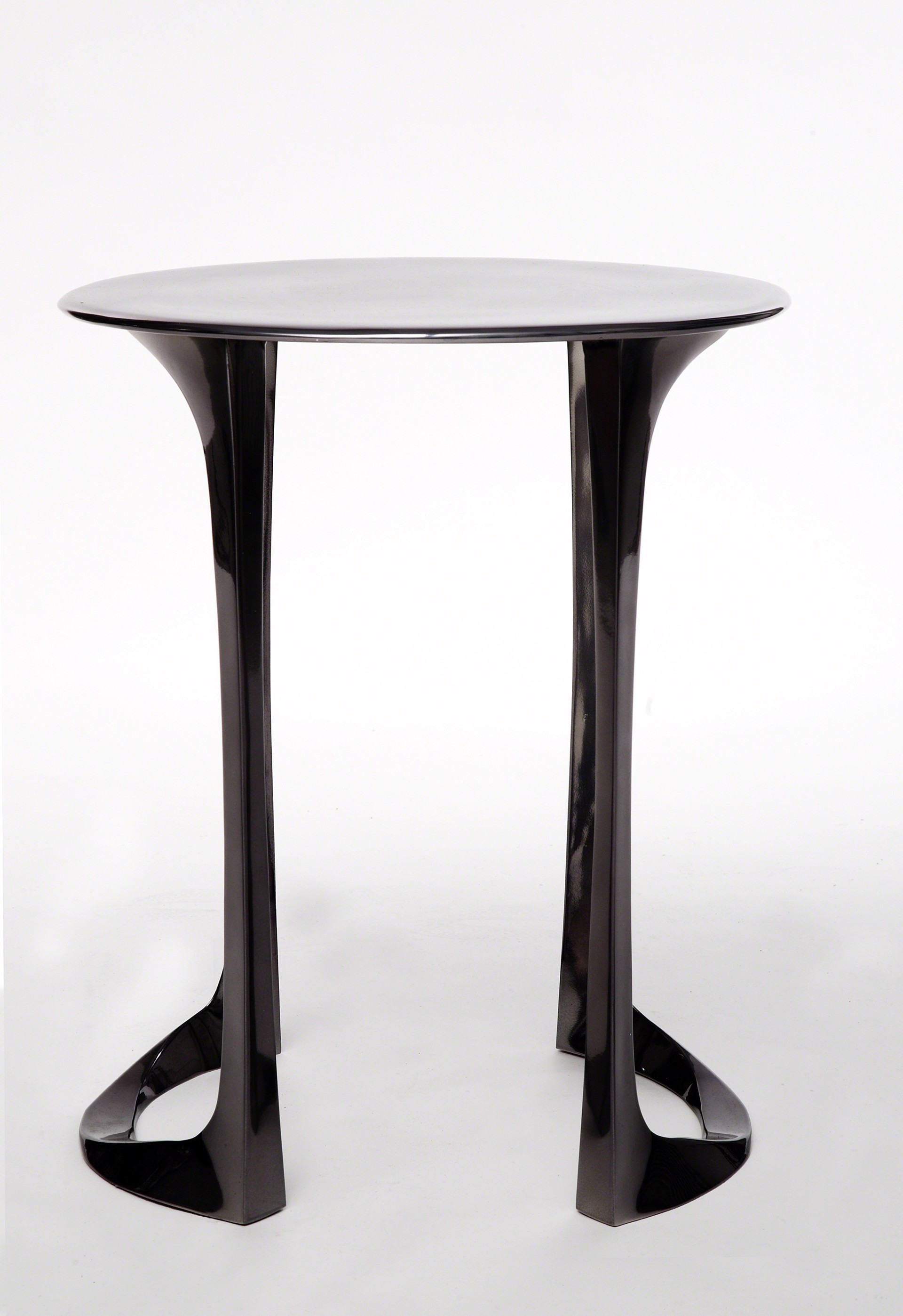 Bronze Side tables with black patina by Anasthasia Millot