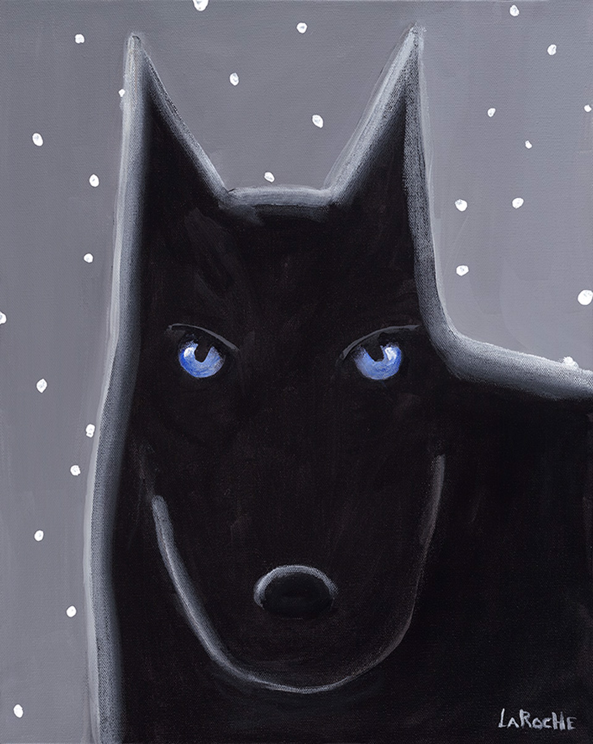 Winter Wolf by Carole LaRoche