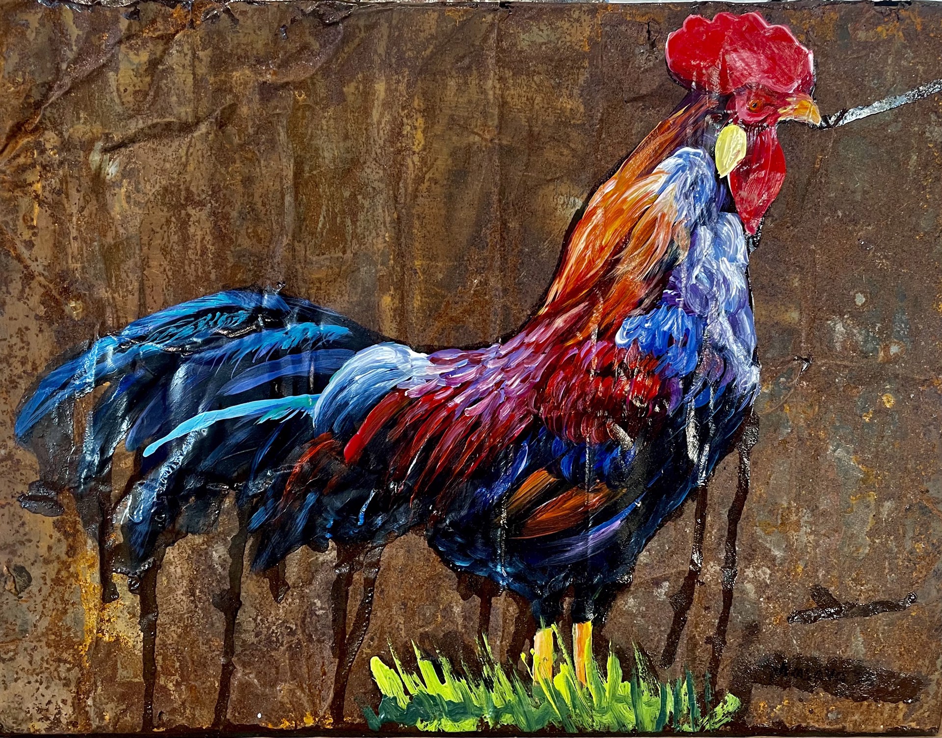 Majestic Rooster by Adam Masava