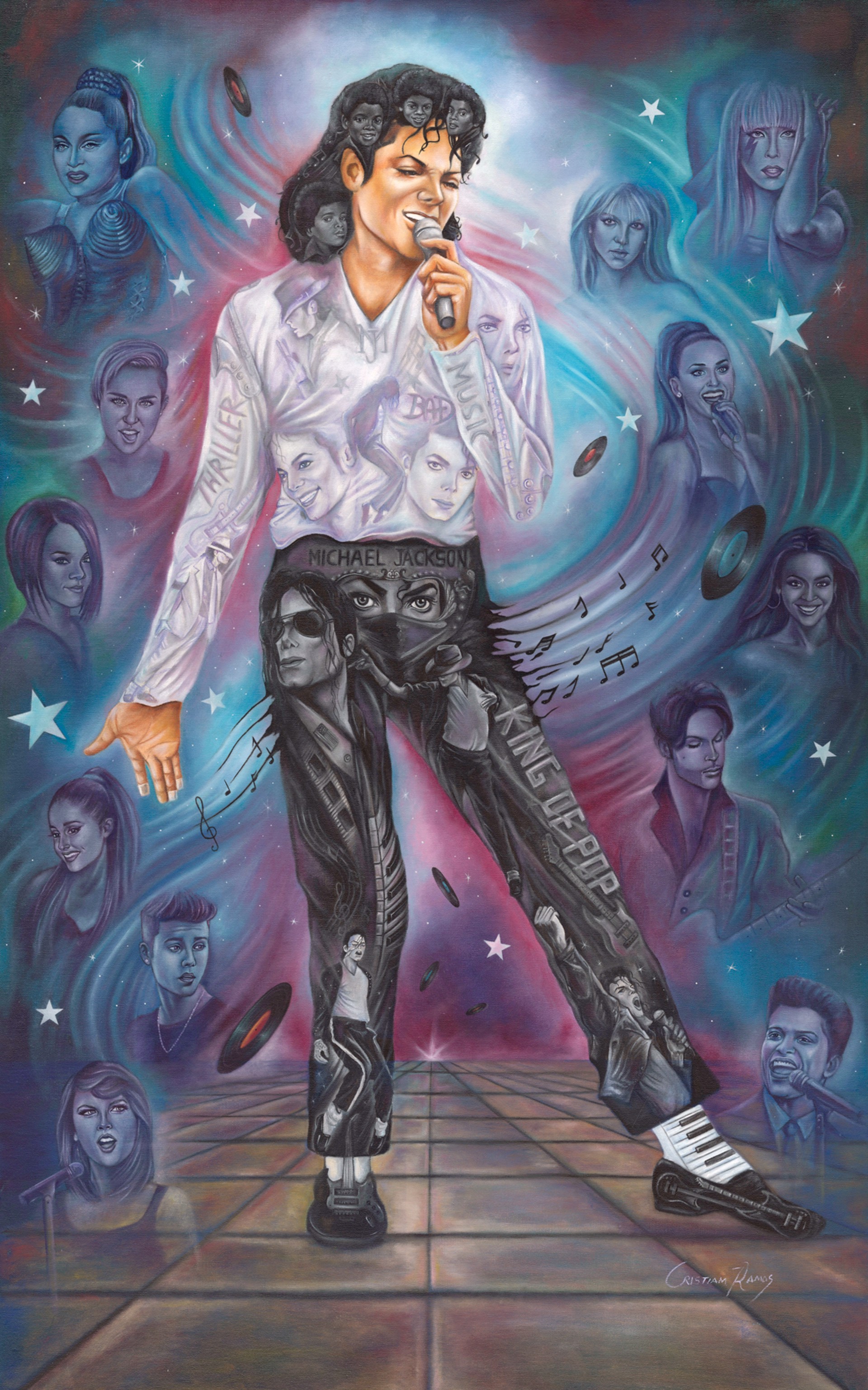 The King of Pop by Cristiam Ramos