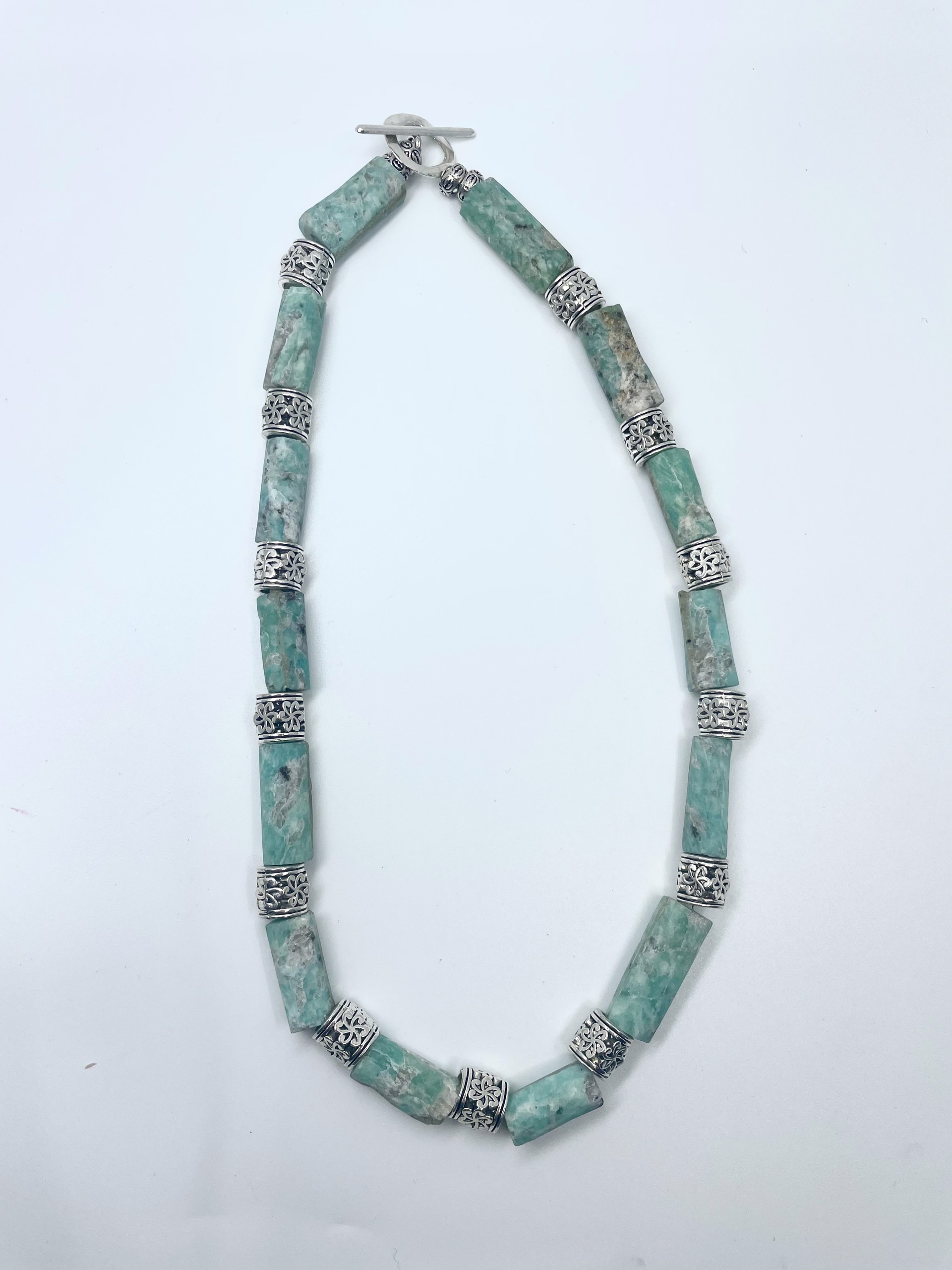 9132 Old Afghani Amazonite by Gina Caruso