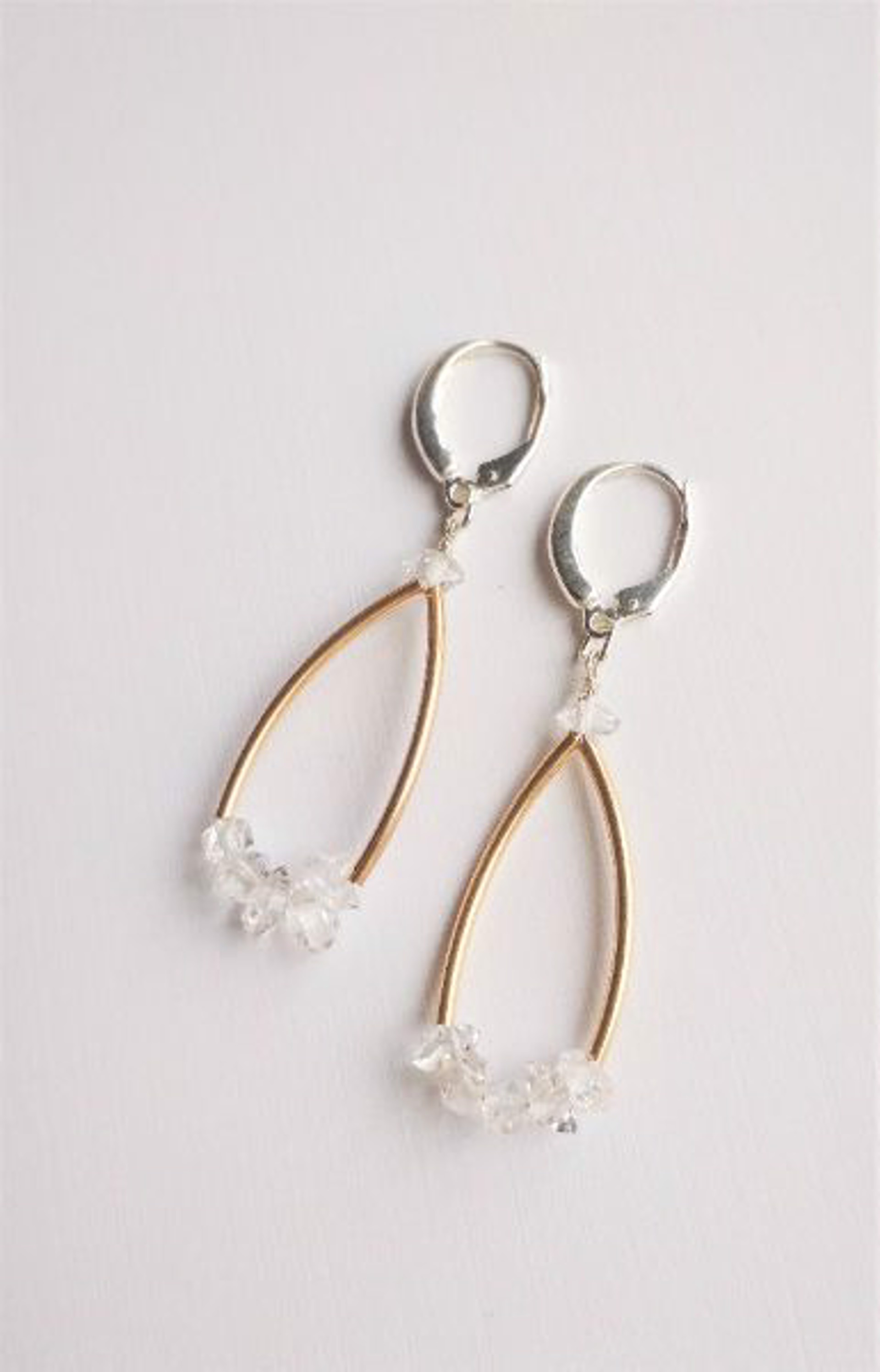 Herkimer Diamond Earrings by LULU | B DESIGNS