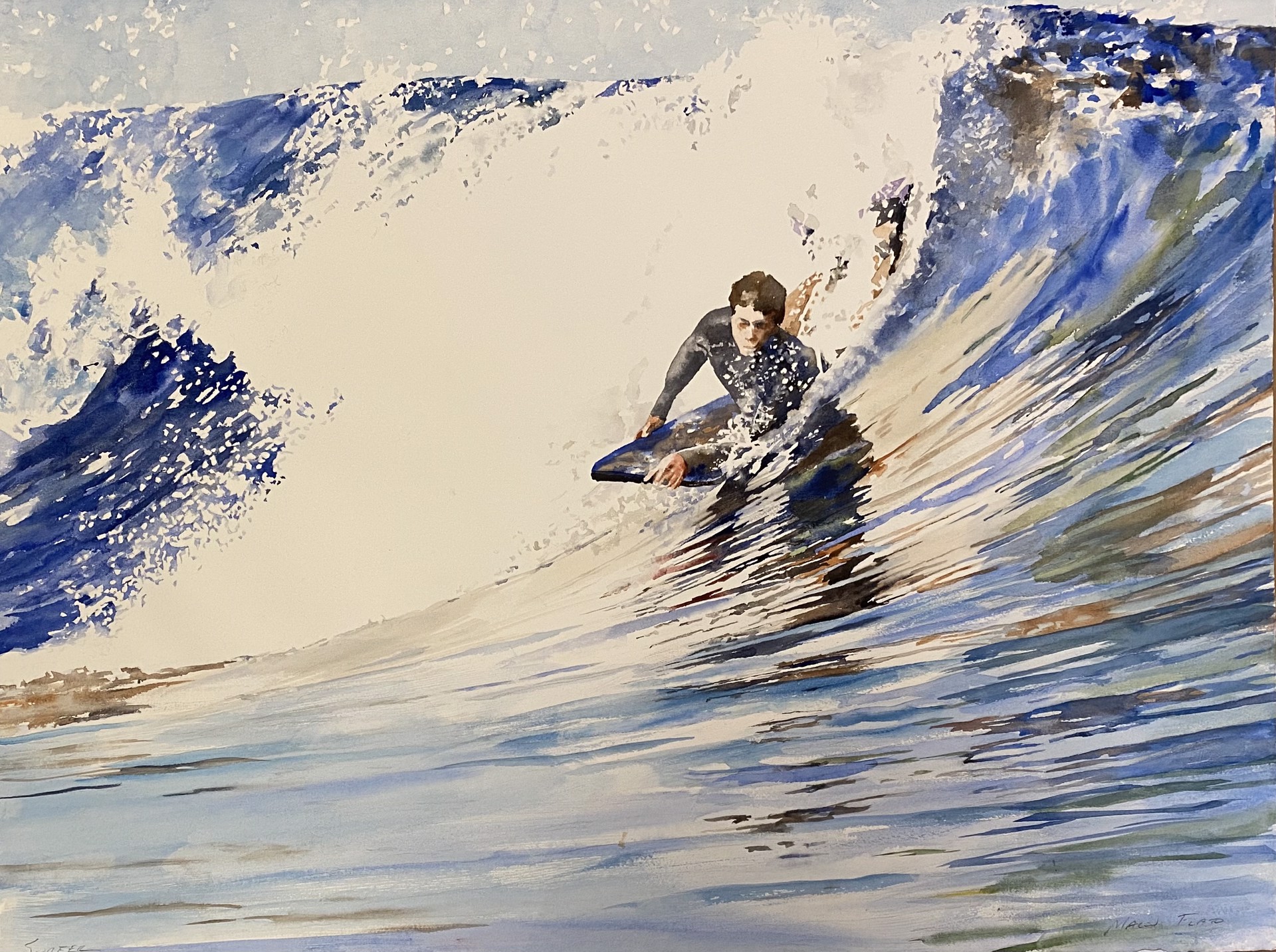 Surfer by Malou Flato
