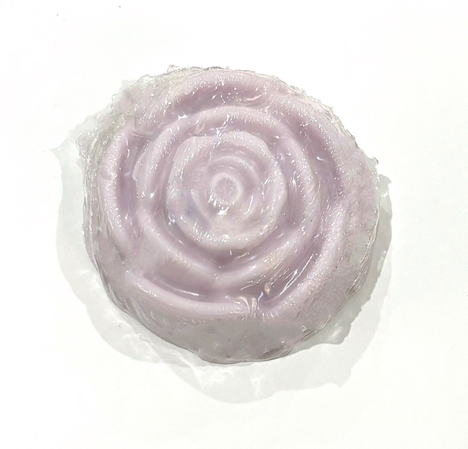 Lavender Lullaby Rose Shaped Soap by The Honeysuckle Barn