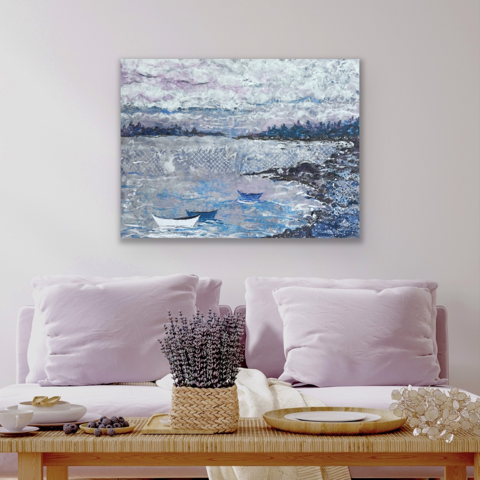 Boat Series: Safe Harbor by Willa Vennema