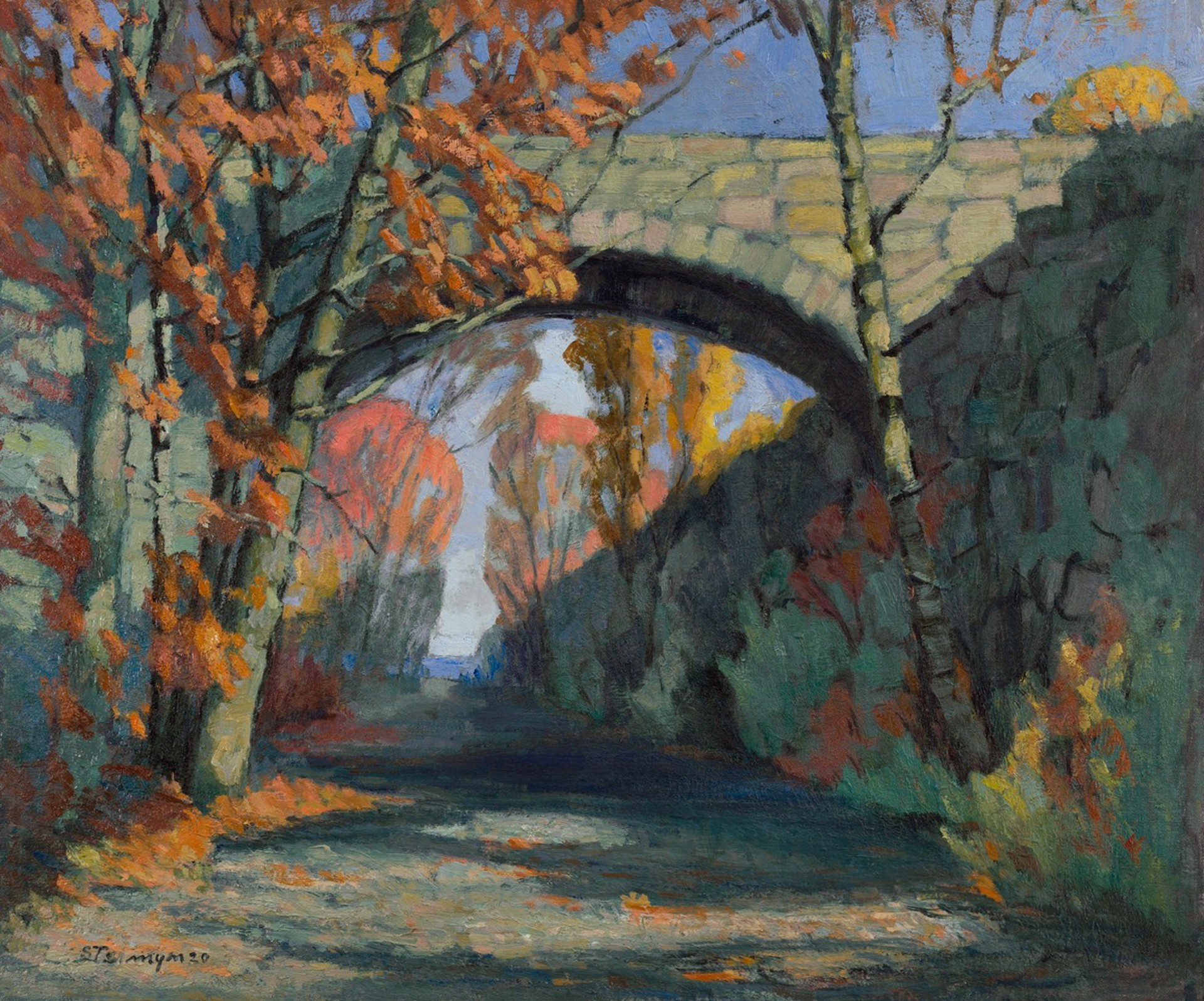 Arched Bridge by Susan Termyn
