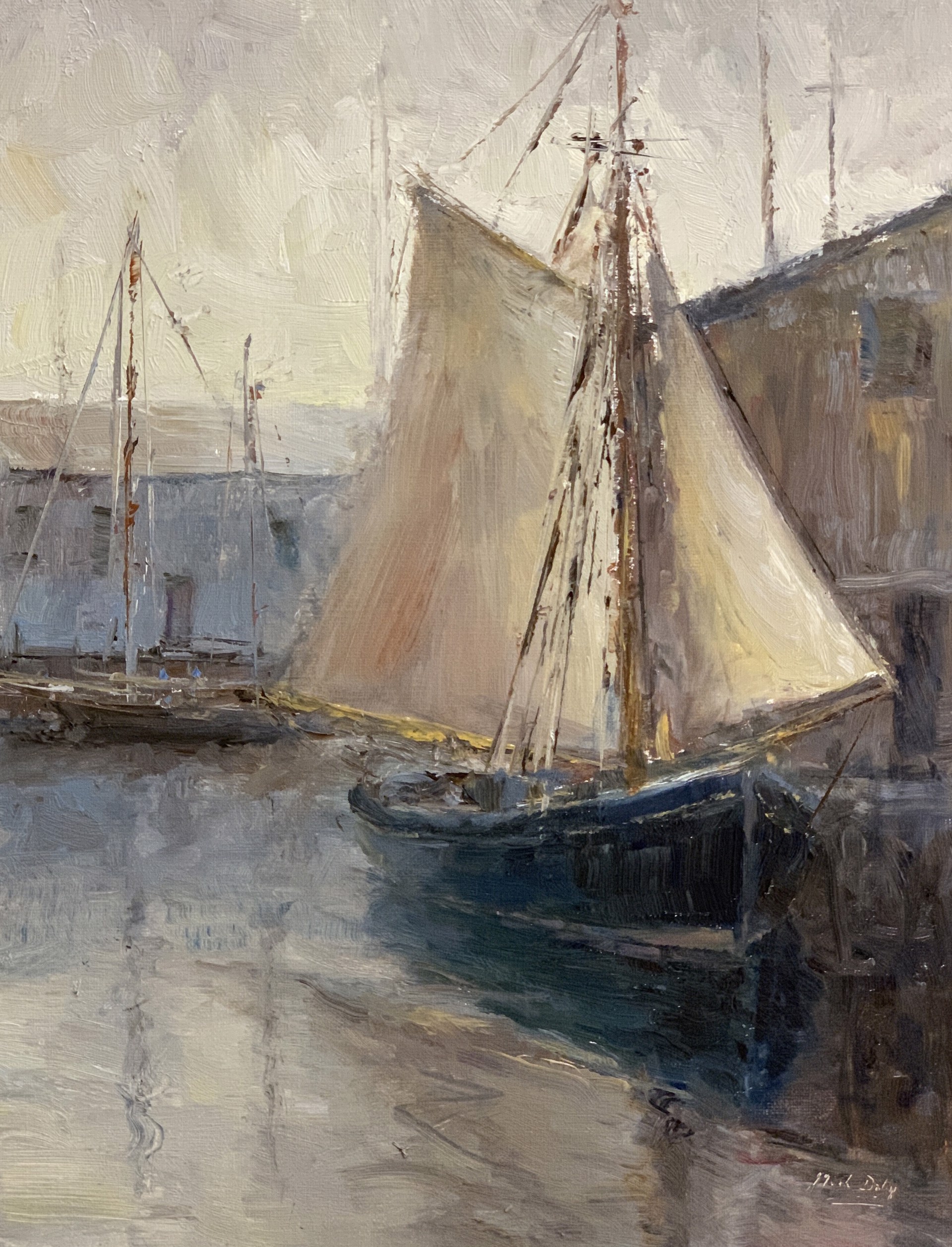 Drying Sails by Mark Daly
