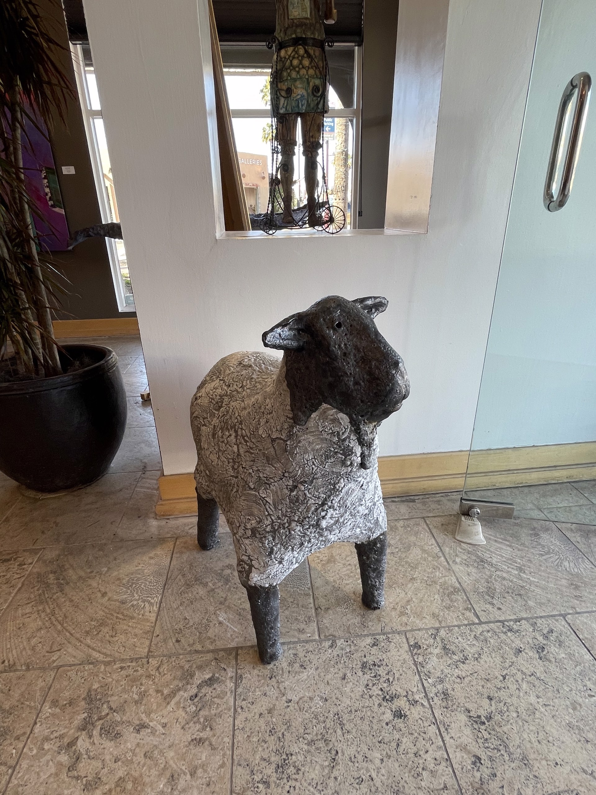 Standing Sheep by Mark Chatterley